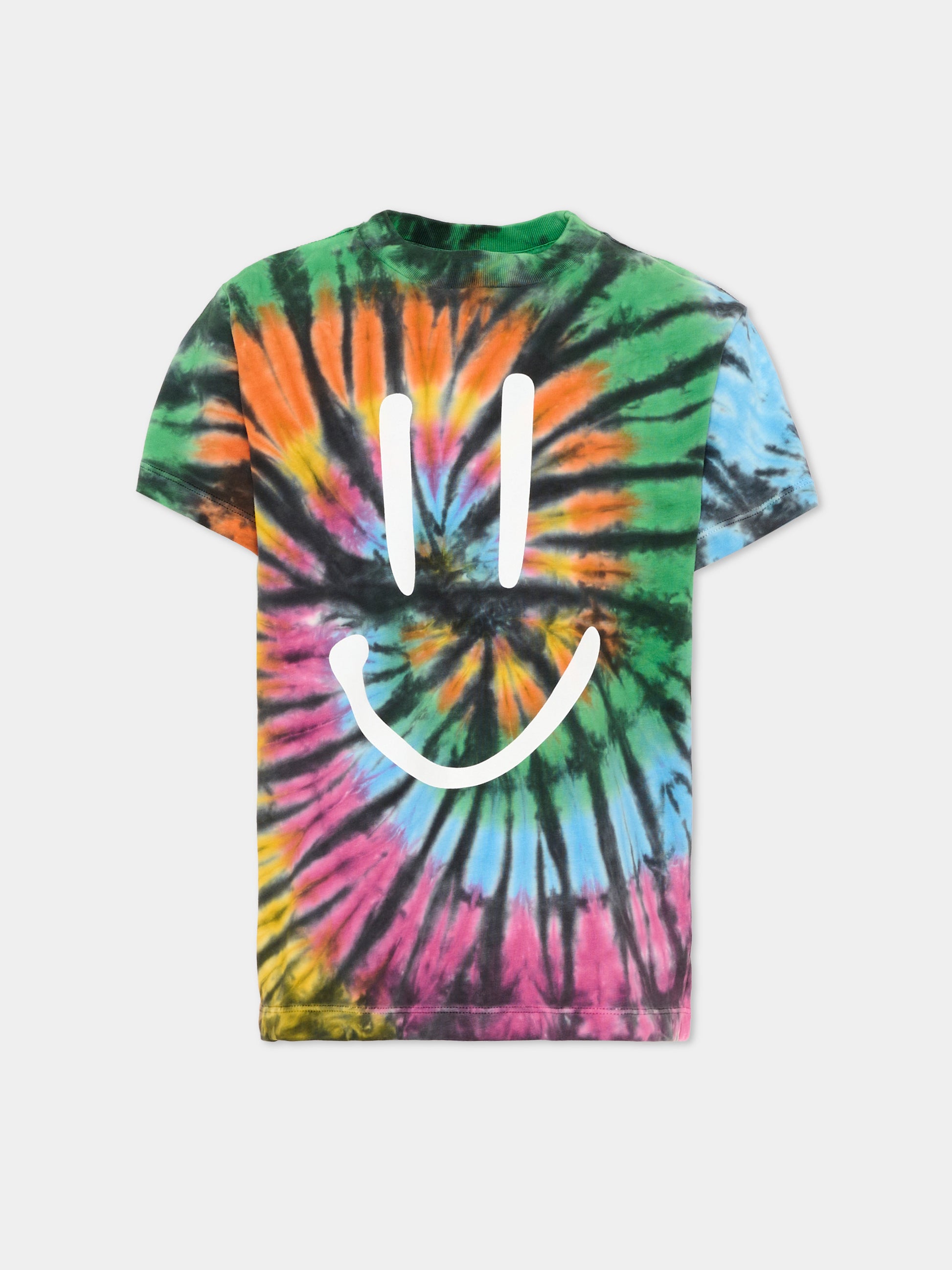 T-shirt multicolor per bambini con smile,Molo,6S26A212 5986