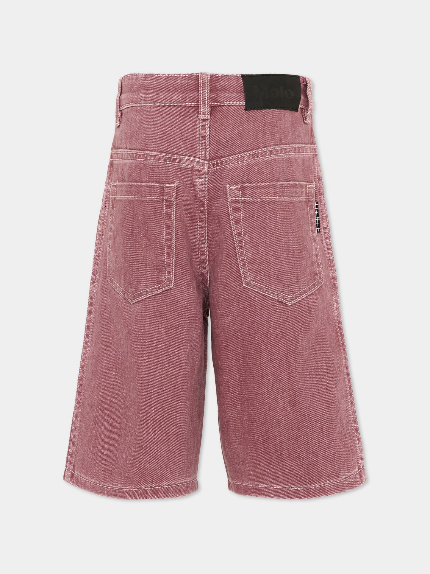 Shorts viola Art per bambina,Molo,6S26H105 5655