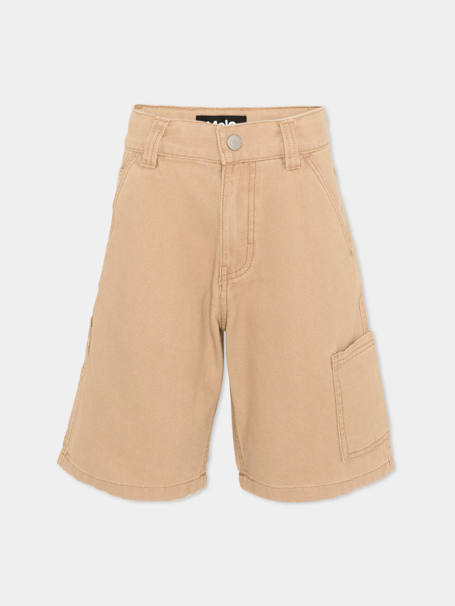 Shorts beige Archie per bambini,Molo,6S26H106 5631