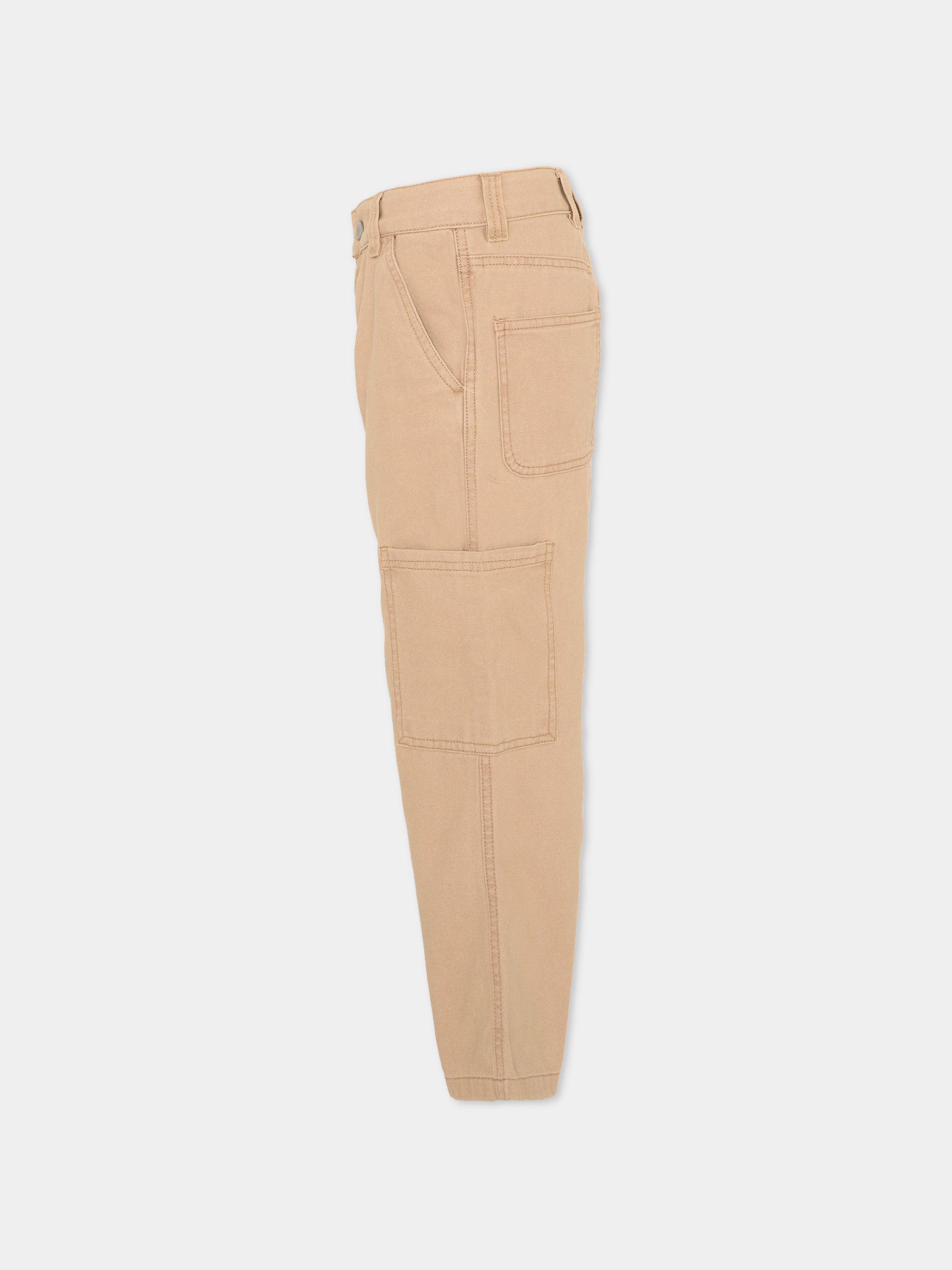 Jeans marroni Archer per bambini,Molo,6S26I106 5631
