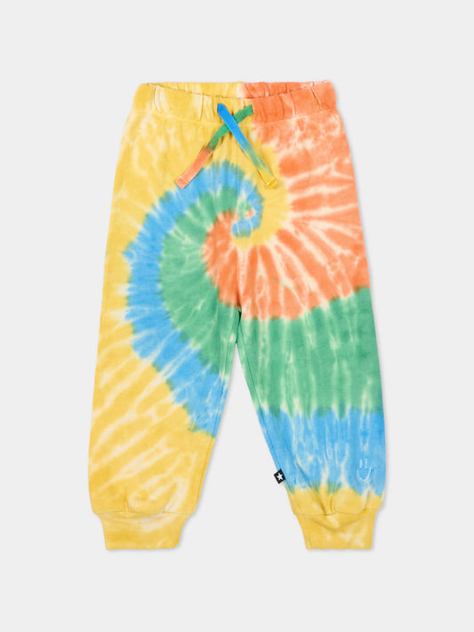 Pantaloni multicolor Simeon per neonato con stampa tie-dye,Molo,6S26I213 5679