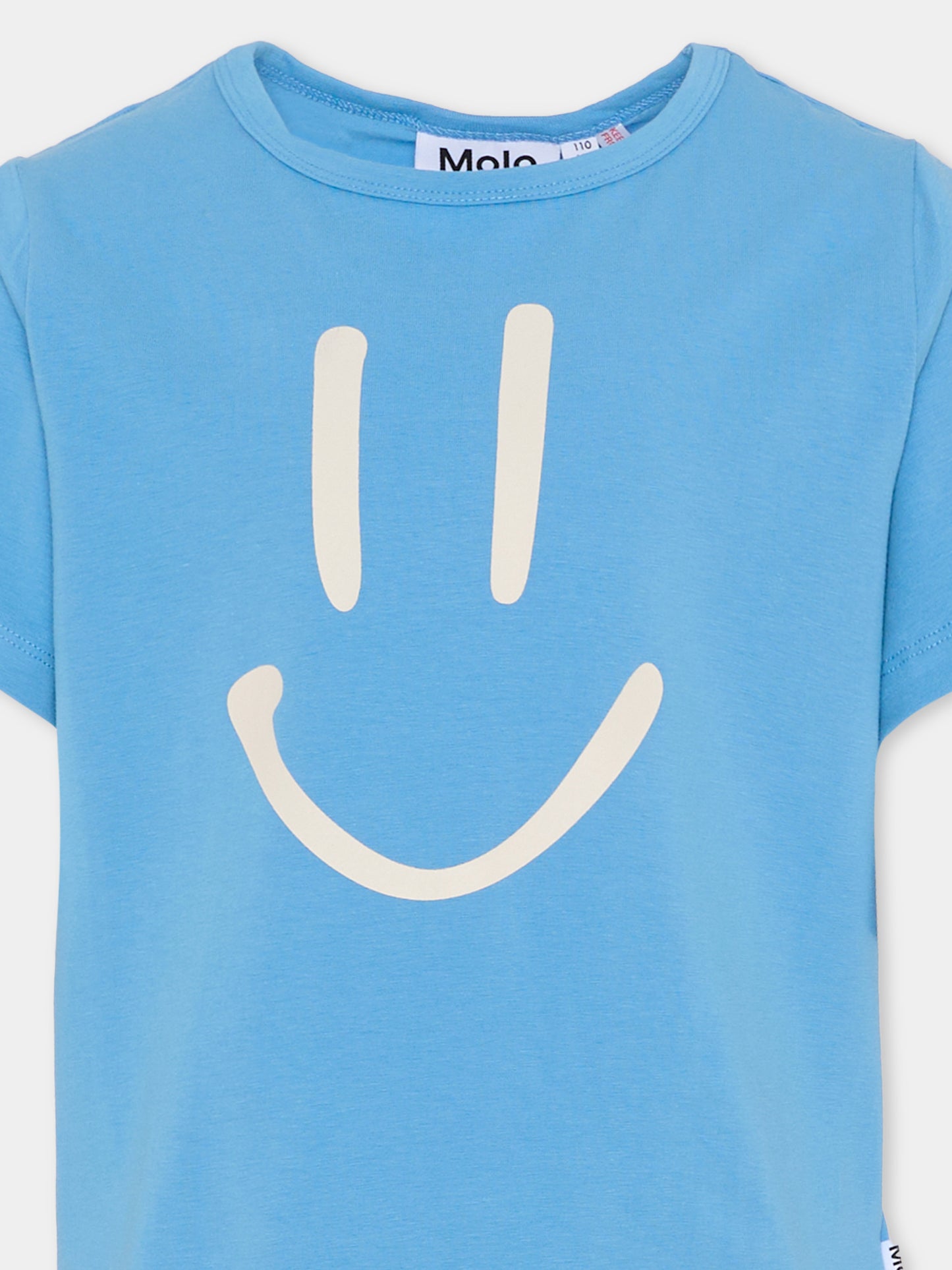 Pigiama Luvis azzurro per bambino con smile,Molo,6S26R401 5615