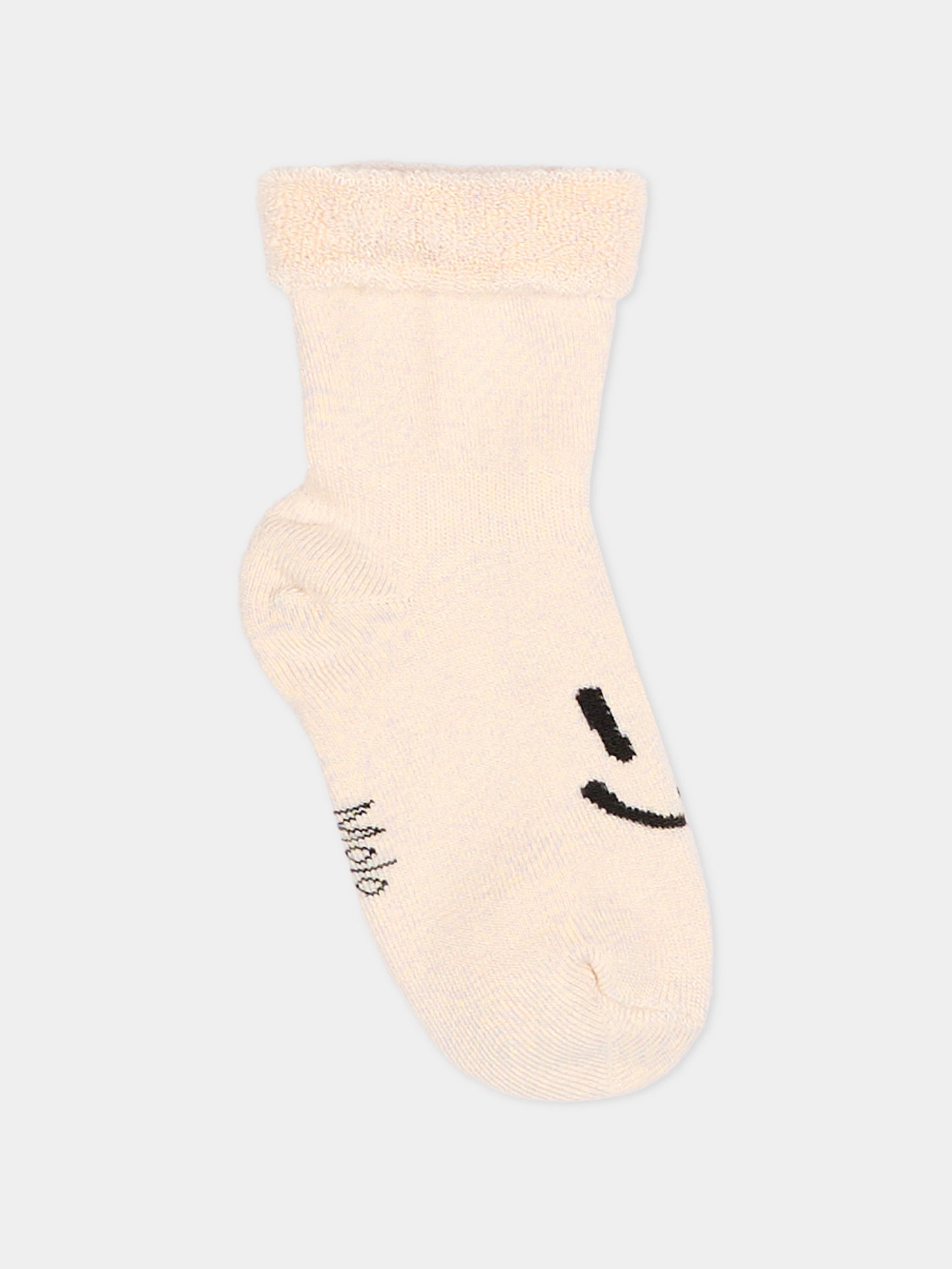 Set calzini beige per bambini con smile,Molo,7S26G105 9839
