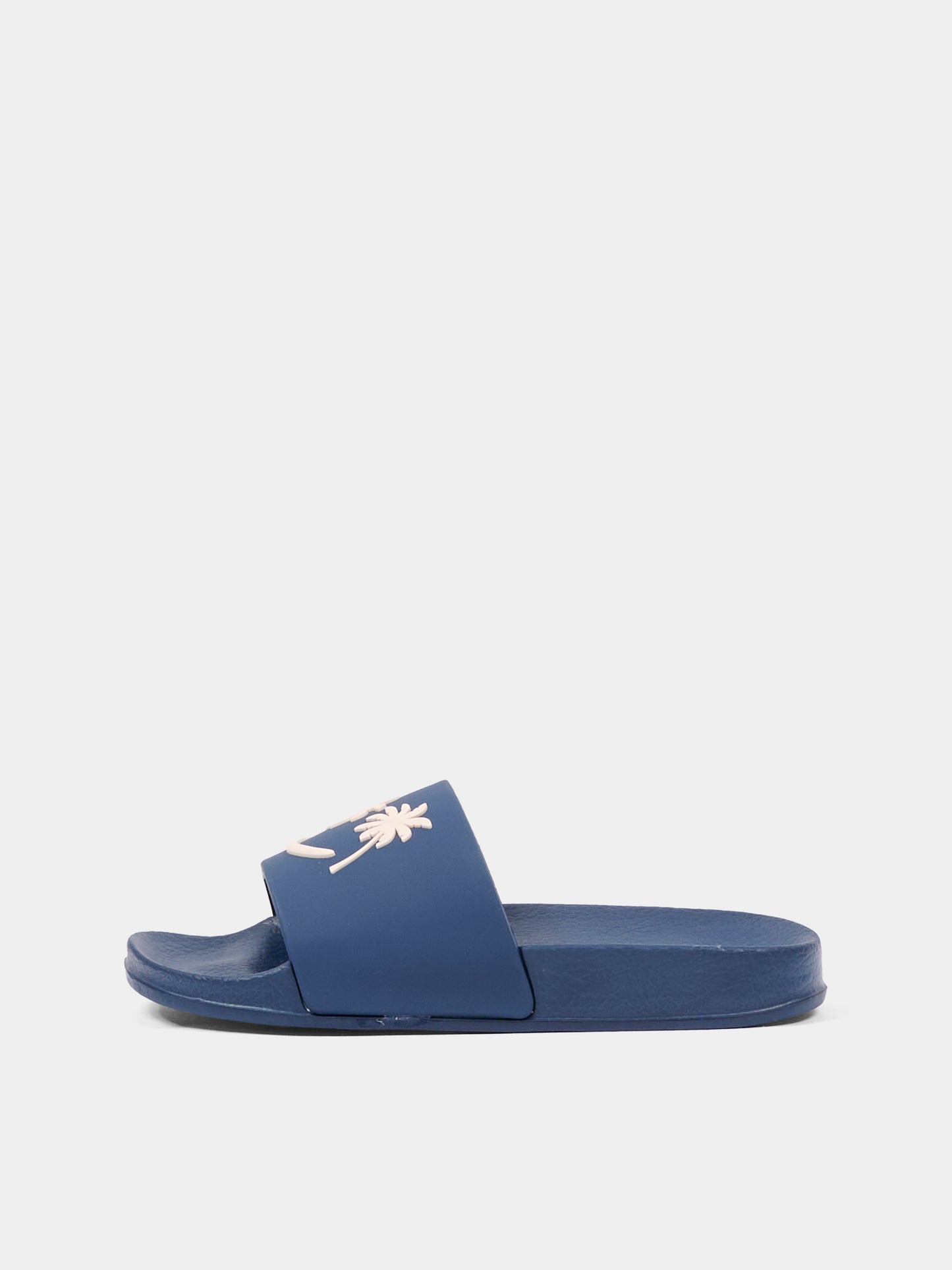 Ciabatte Zhappy blu per bambini con smile e palme,Molo,7S26U201 5618