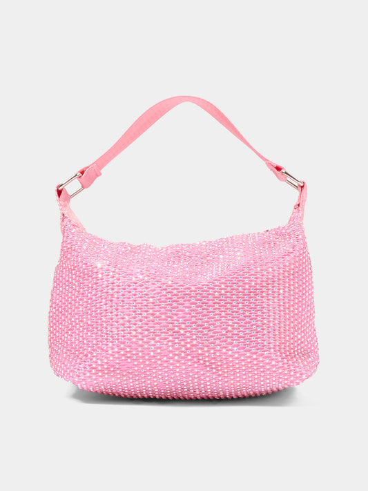 Borsa Dolly rosa per bambina con strass,Molo,7S26V105 8058