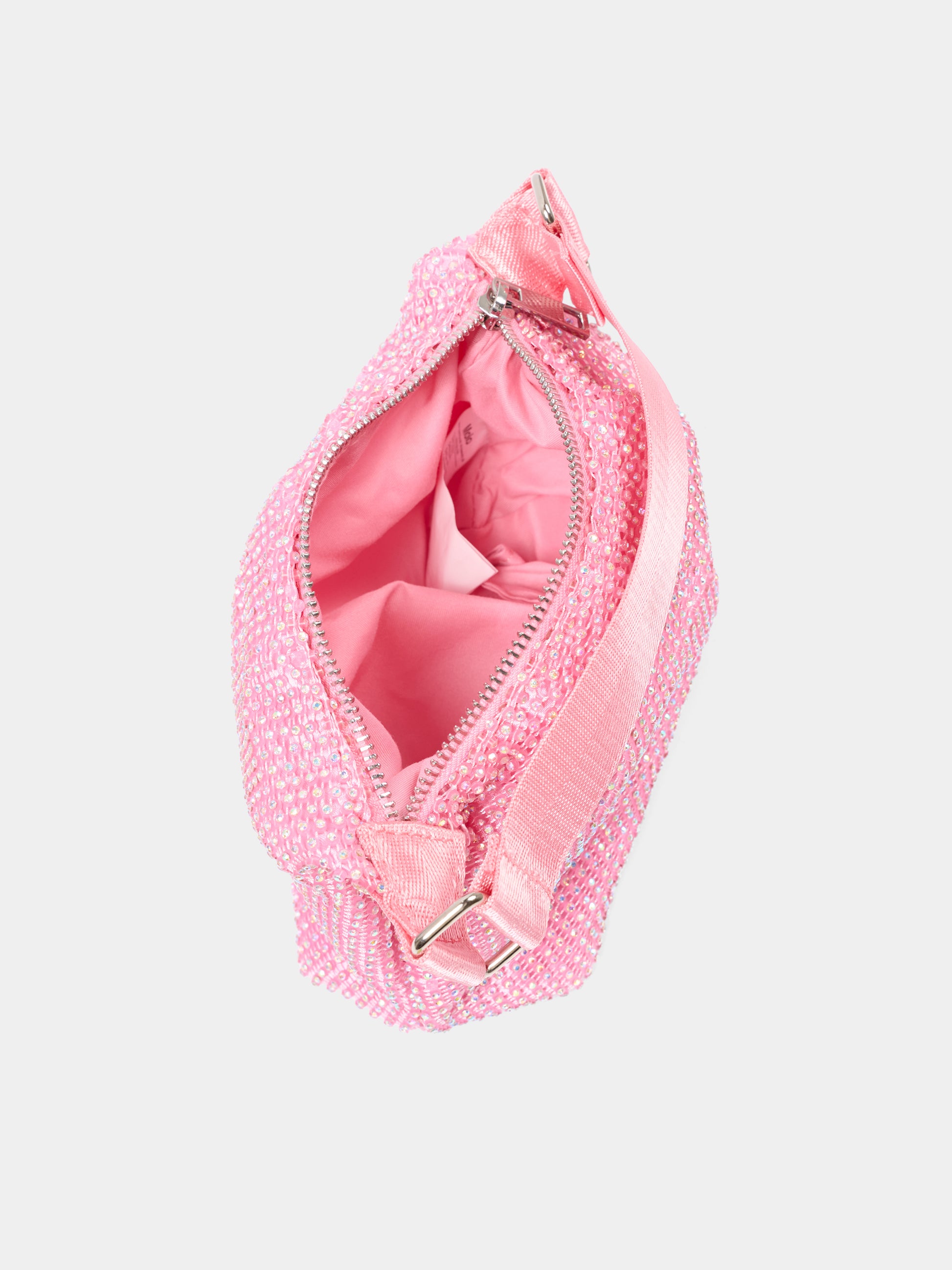 Borsa Dolly rosa per bambina con strass,Molo,7S26V105 8058