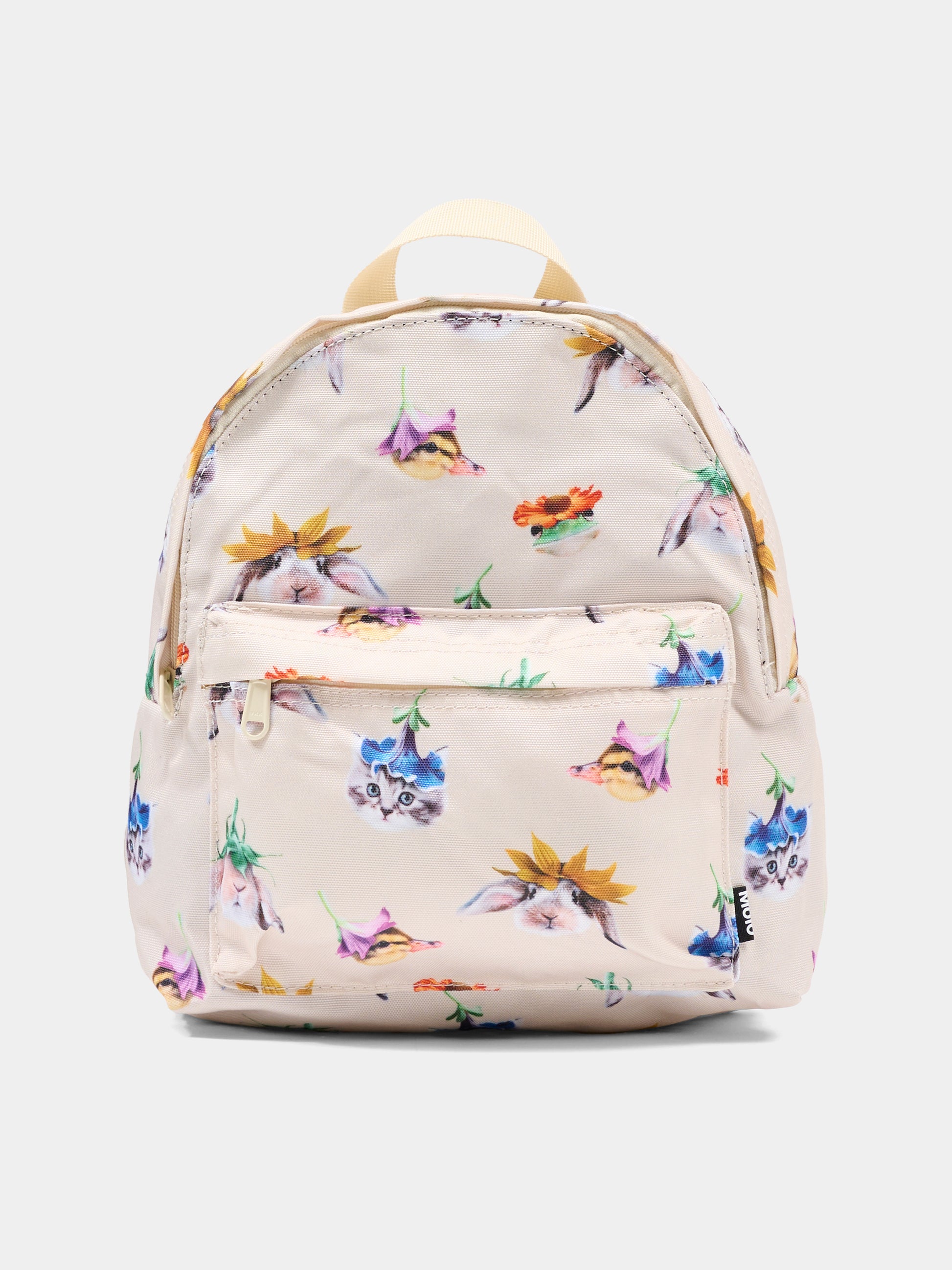 Zaino beige per bambina con animali,Molo,7S26V201 9539