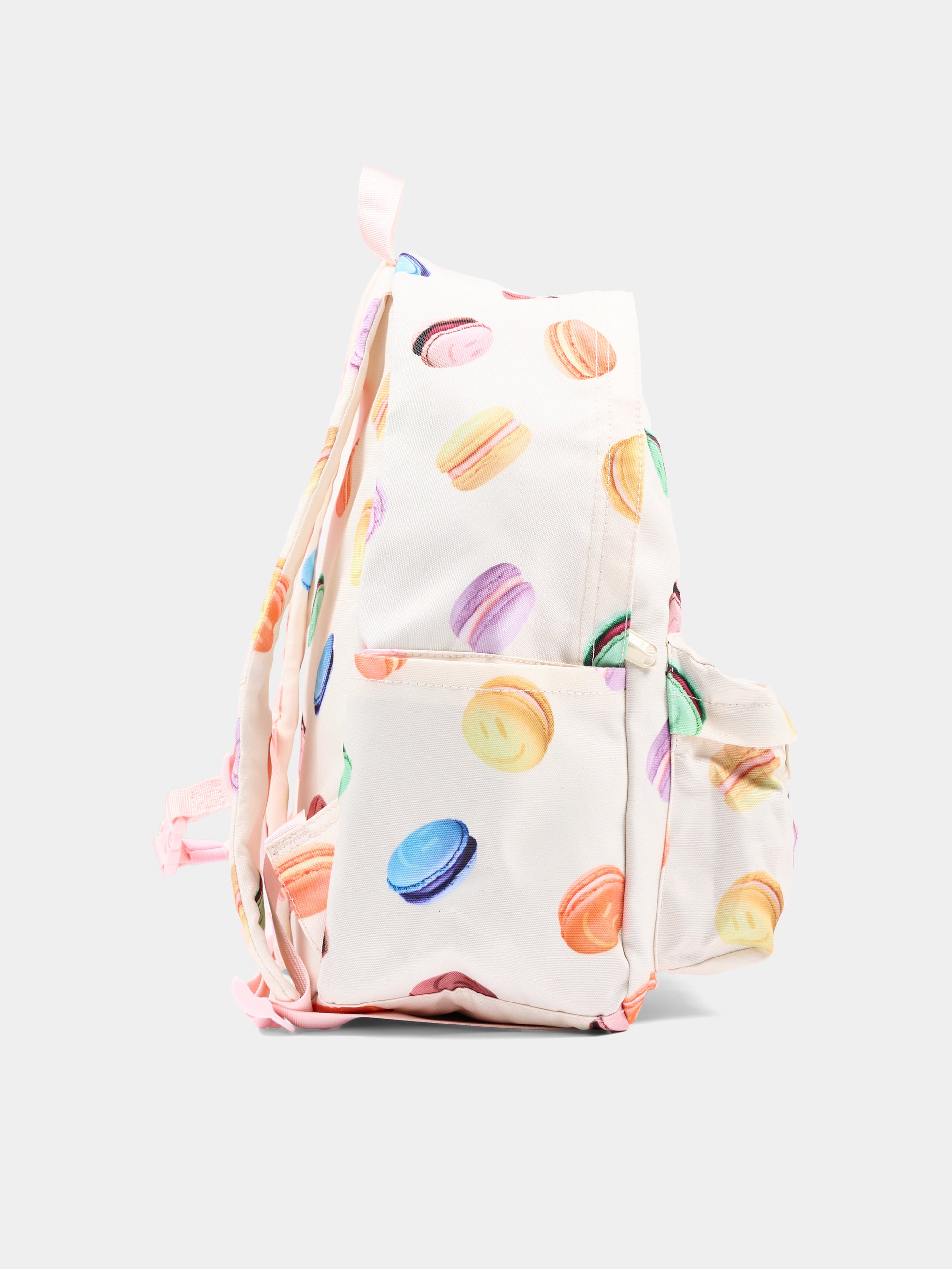 Zaino multicolor Backpack Mio per bambina con macarons,Molo,7S26V204 9571