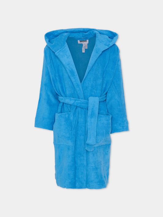 Accappatoio Wyn azzurro per bambino,Molo,7S26W401 5615