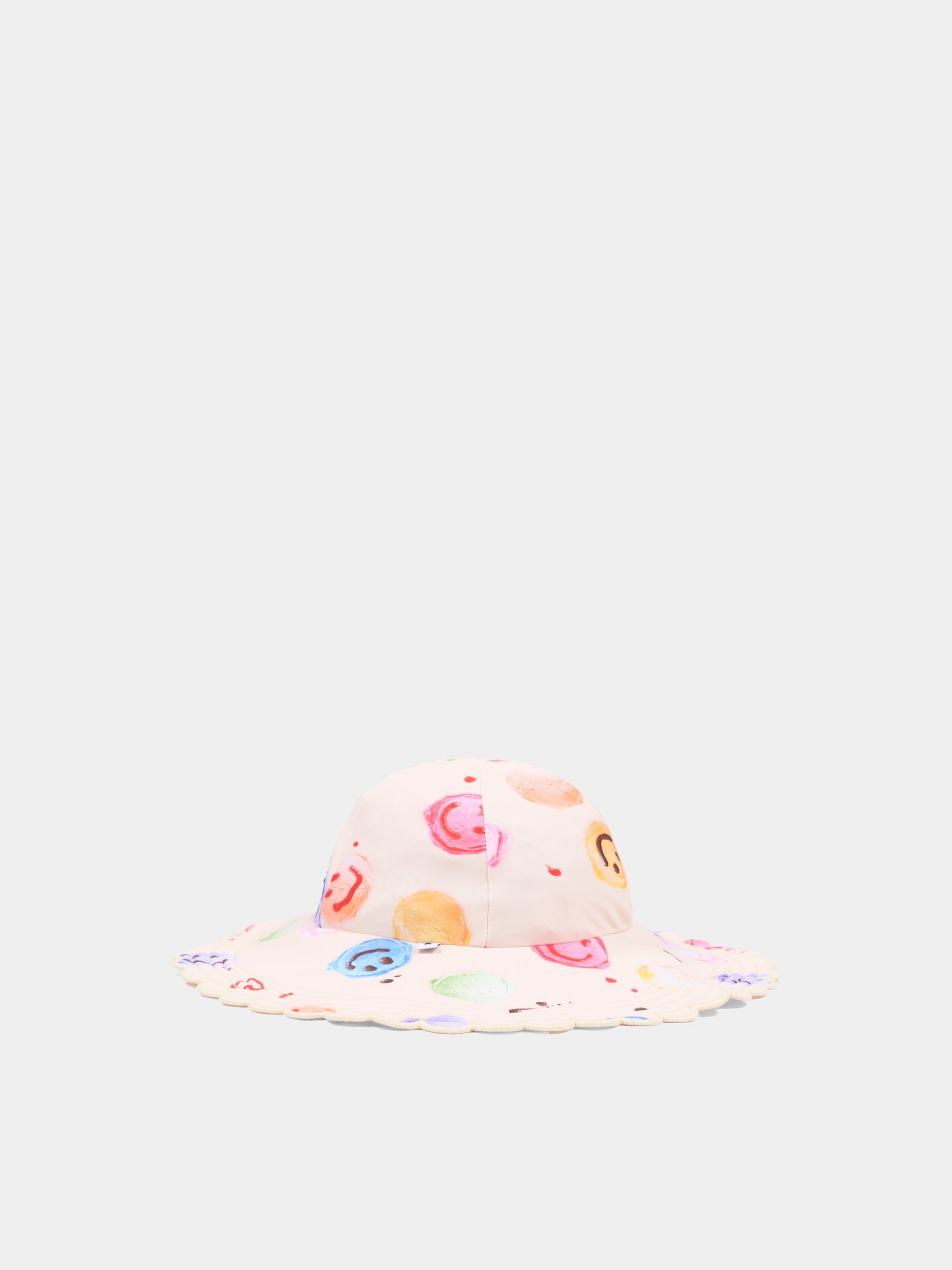 Cloche Nuka beige per neonata con smile,Molo,7S26Y301 9502