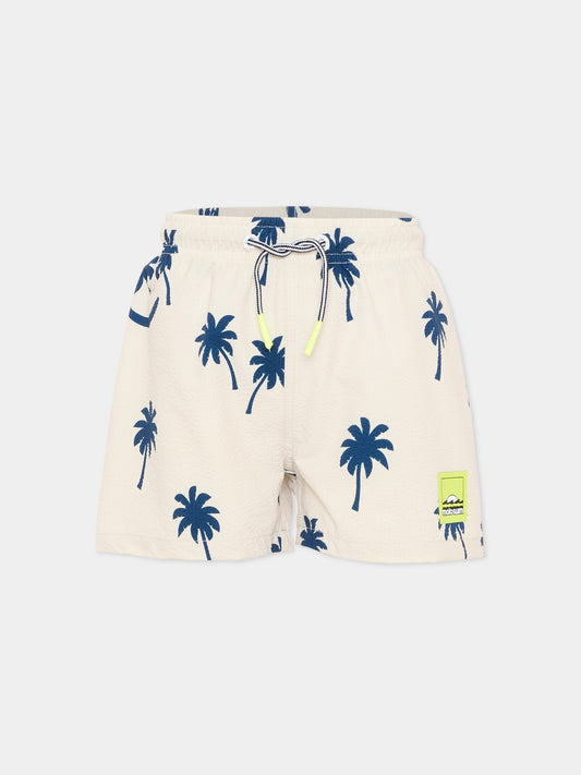 Boxer mare grigi Niko per bambino con palme,Molo,8S26P403 9519