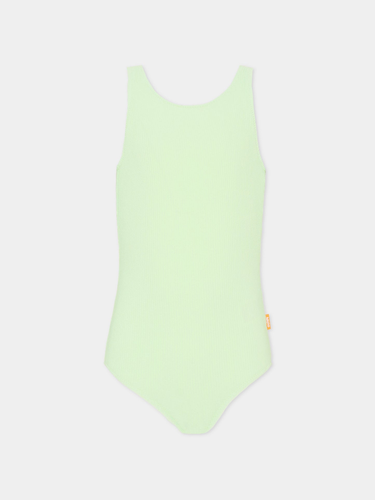 Costume intero Nika verde per bambina,Molo,8S26P510 5610