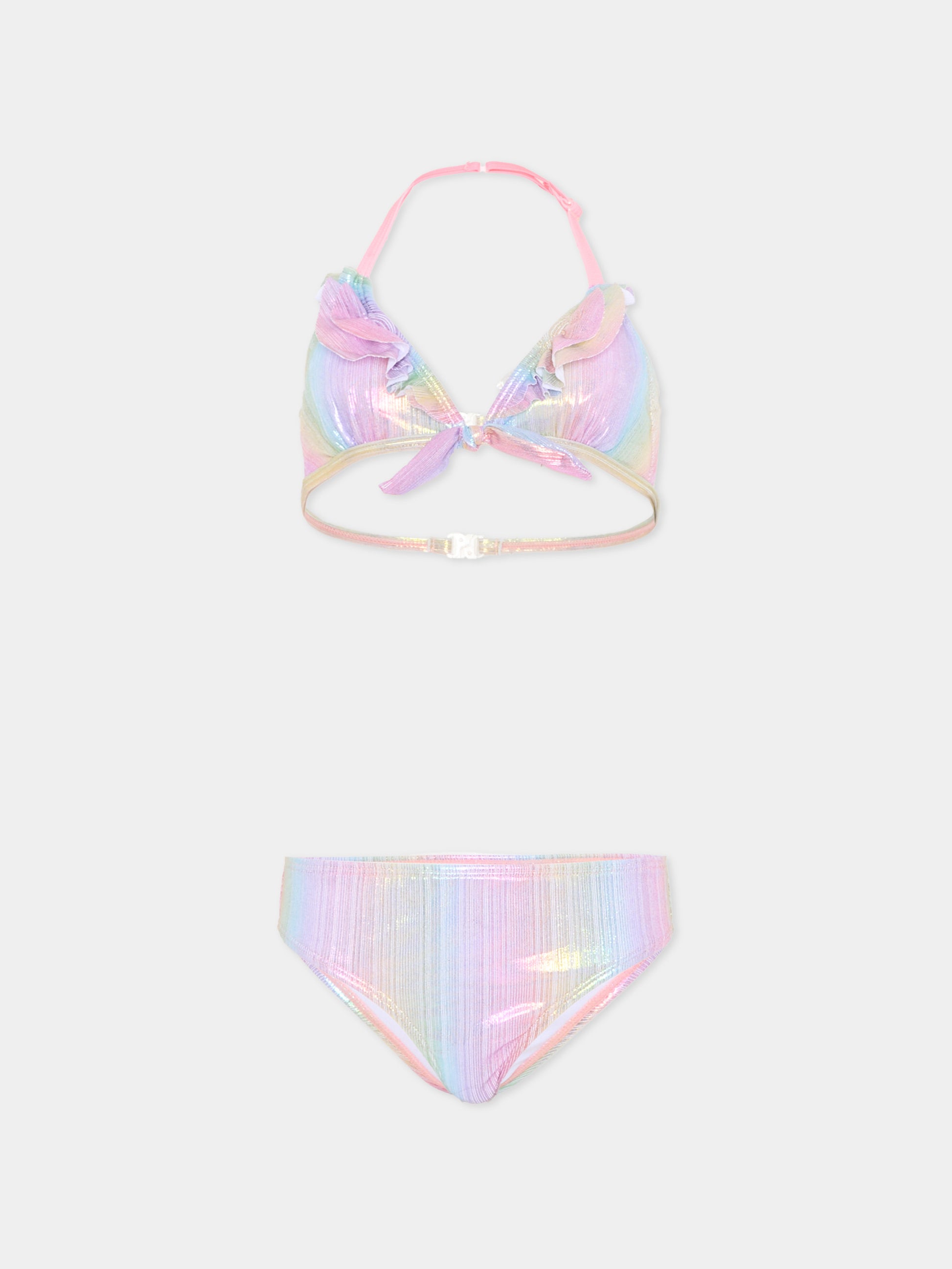 Slip e bikini multicolor per bambina,Billieblush,U21974 Z41