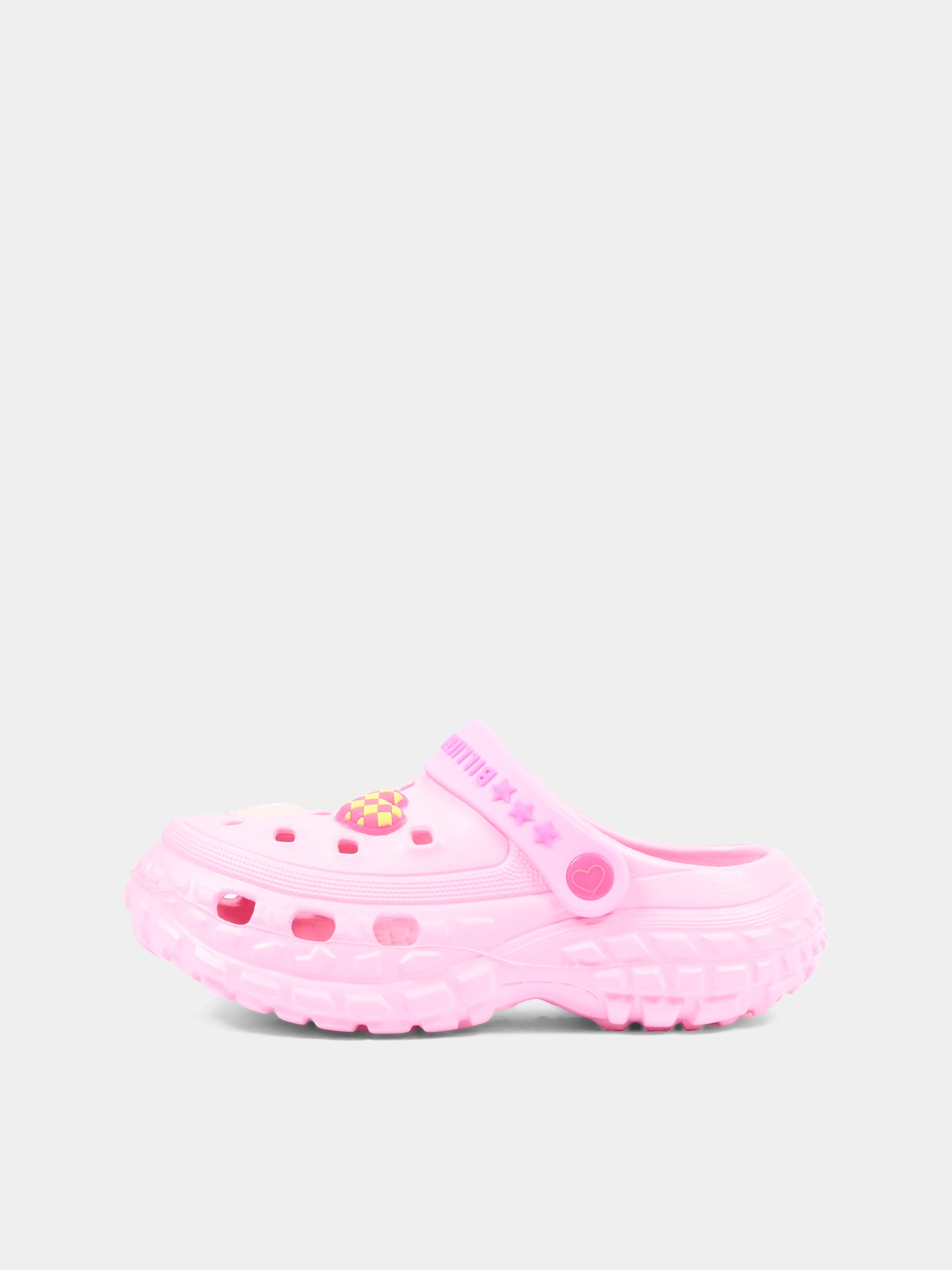 Sabot rosa per bambina con applicazioni,Billieblush,U21994 46N