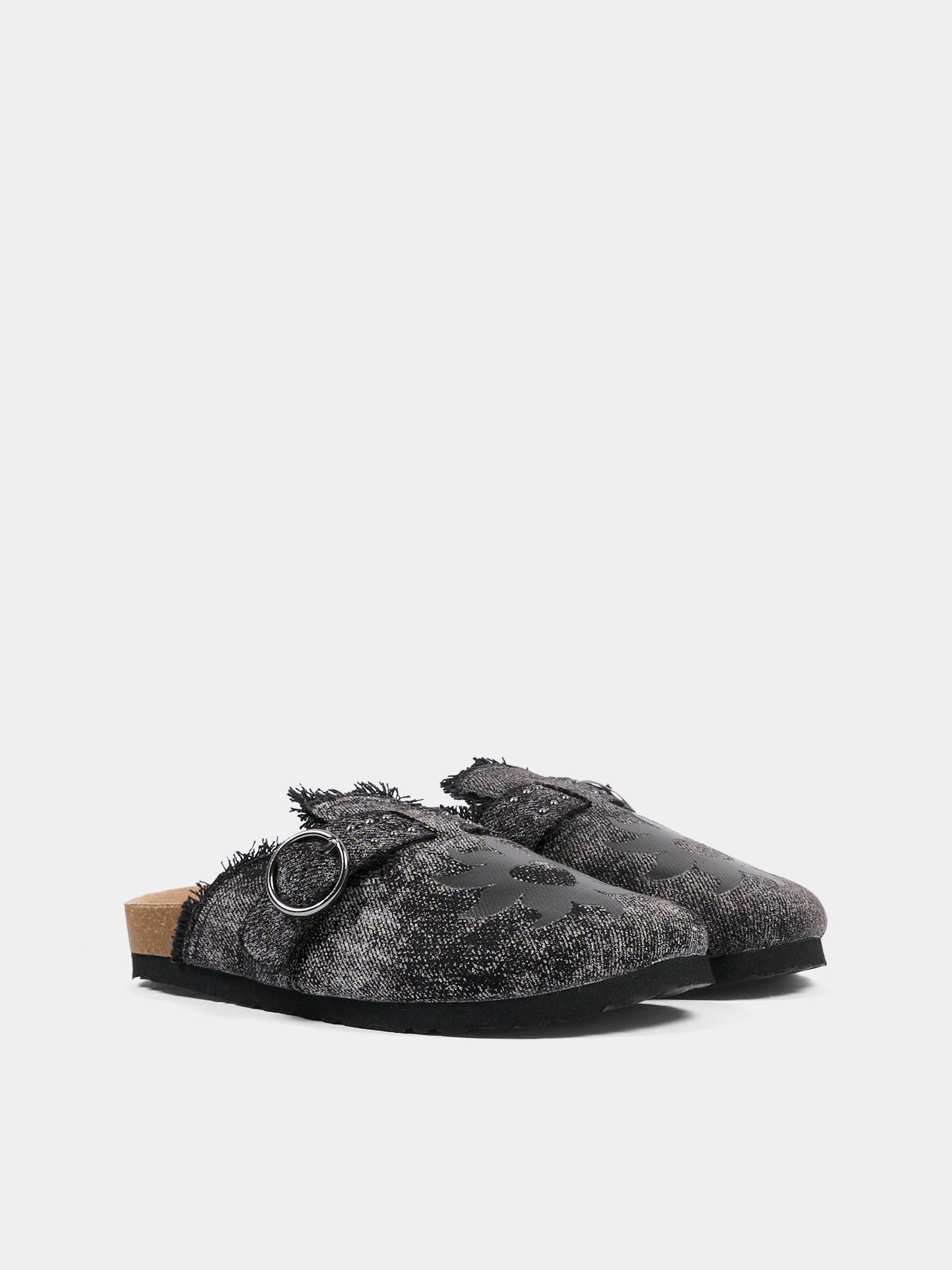 Sabot neri per bambina con sole,Billieblush,U22005 089