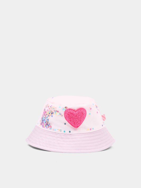 Cloche lilla per neonata con paillettes,Billieblush,U22078 929