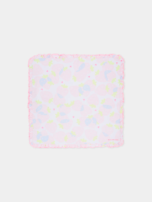 Coperta multicolor per neonata con fragola,Billieblush,U22088 10P
