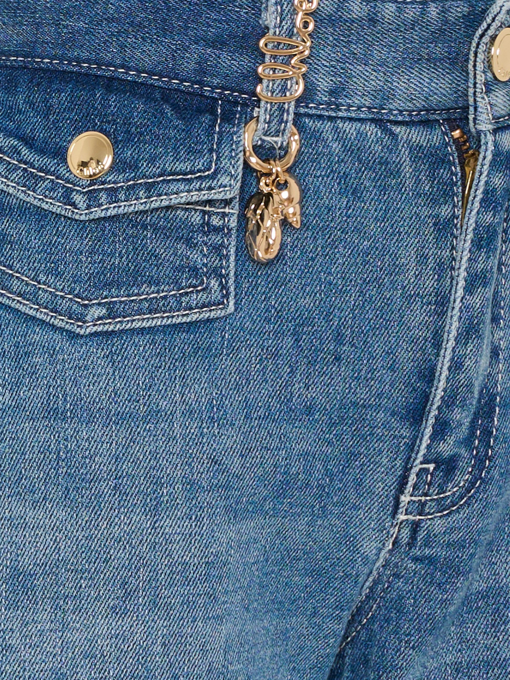 Jeans denim per bambina con logo,Chloé Kids,C20831 Z13