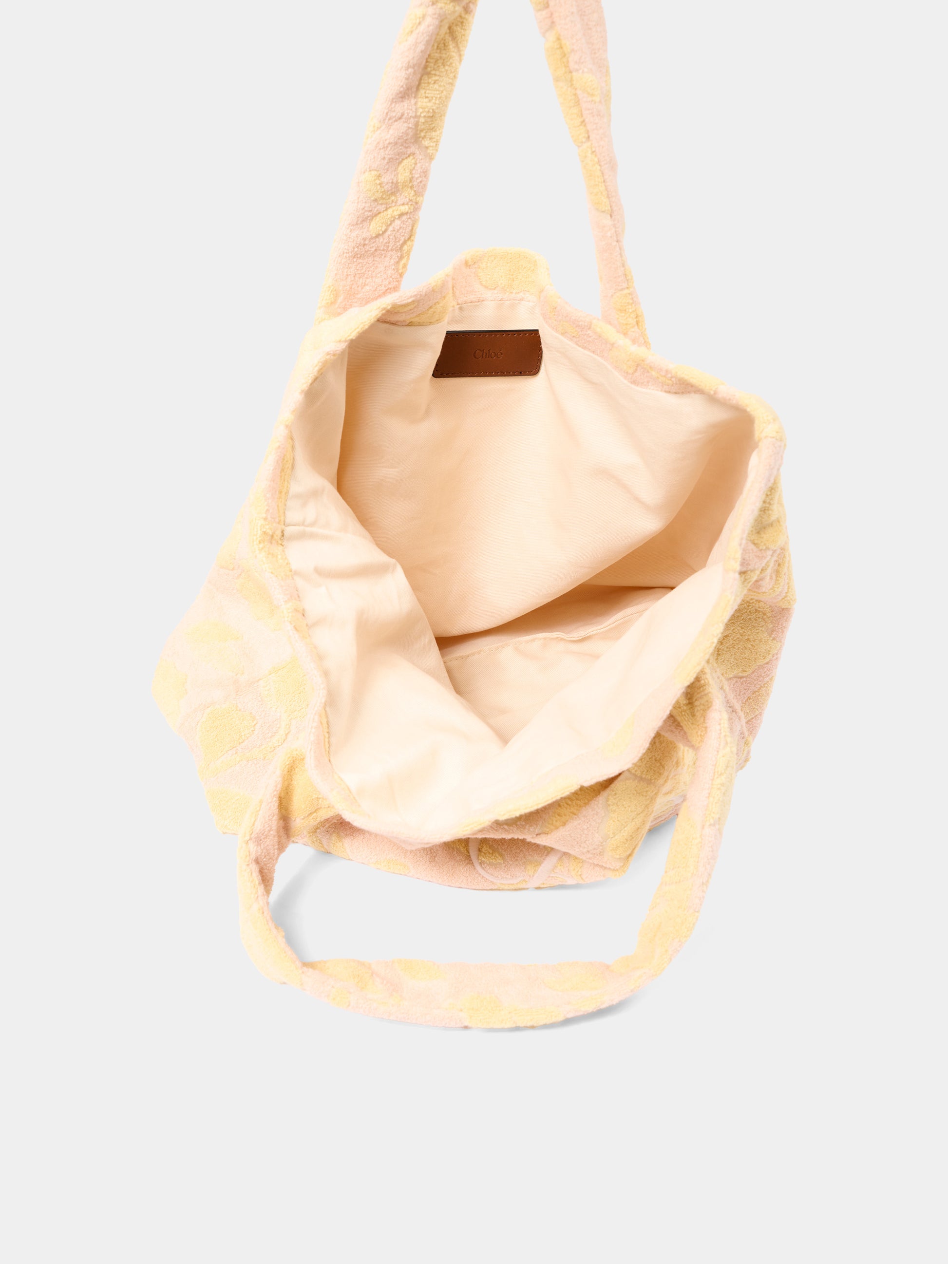 Borsa rosa per bambina con logo ricamato,Chloé Kids,C21227 S05