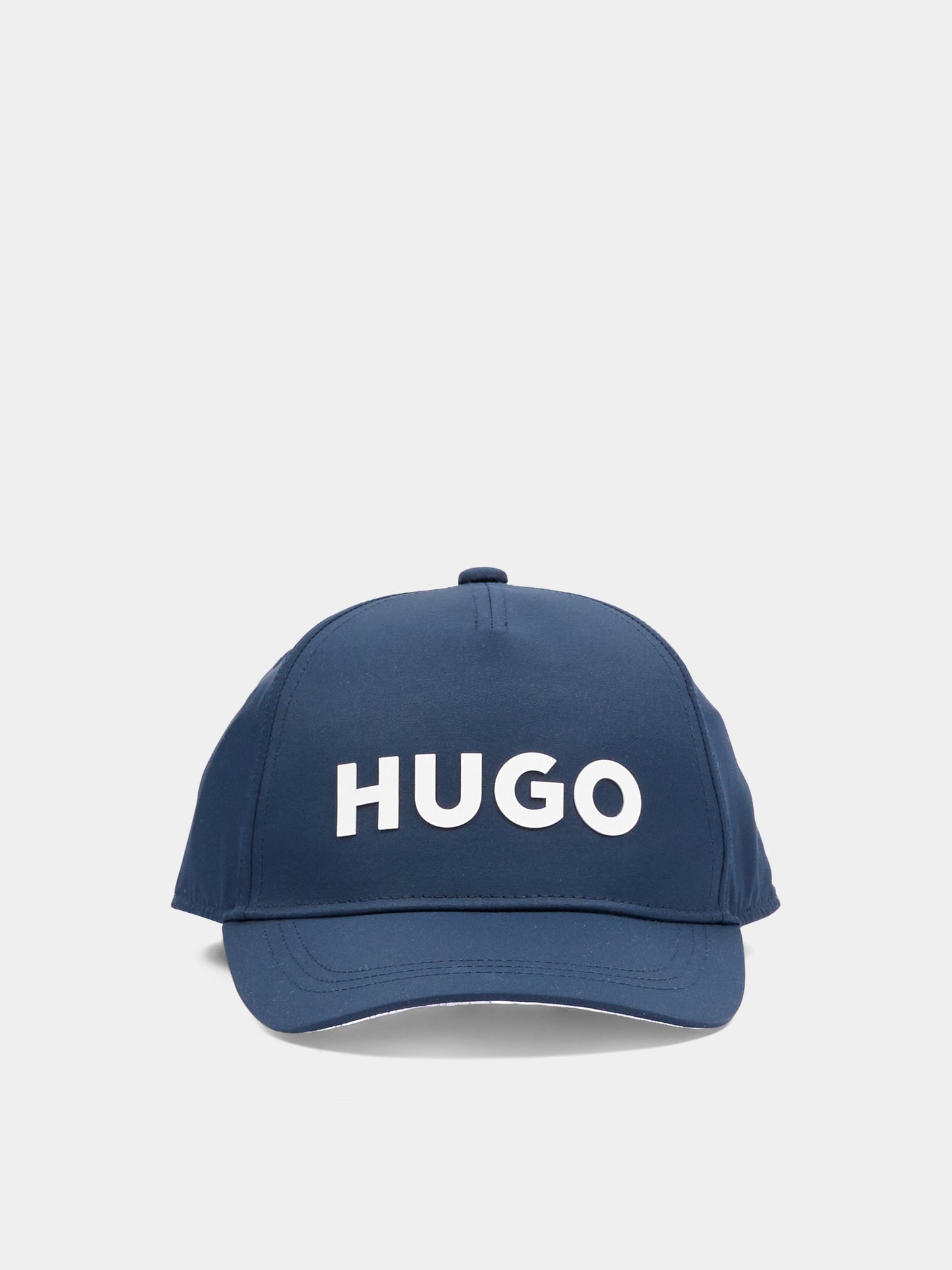 Cappello blu per bambino con logo,Hugo,G01195 85C
