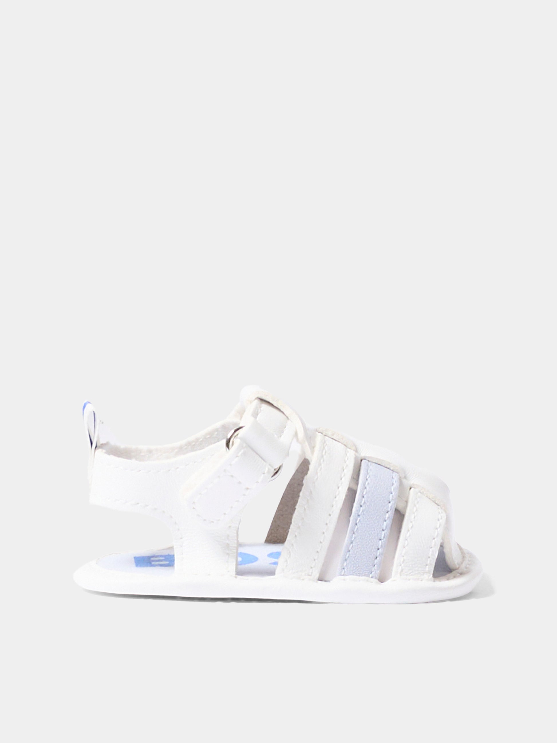 Sandali multicolor per neonato con logo,Boss,J52834 813