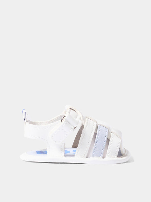 Sandali multicolor per neonato con logo,Boss,J52834 813