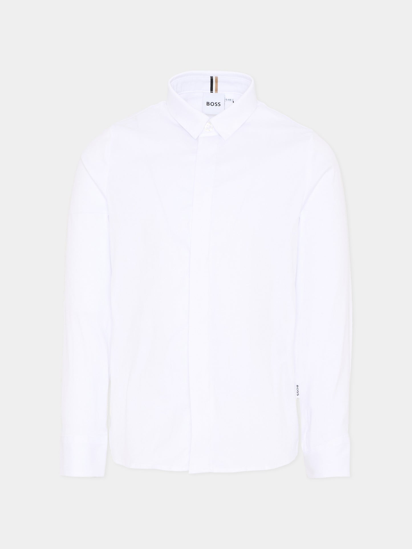 Camicia bianca per bambino,Boss,J52944 10P