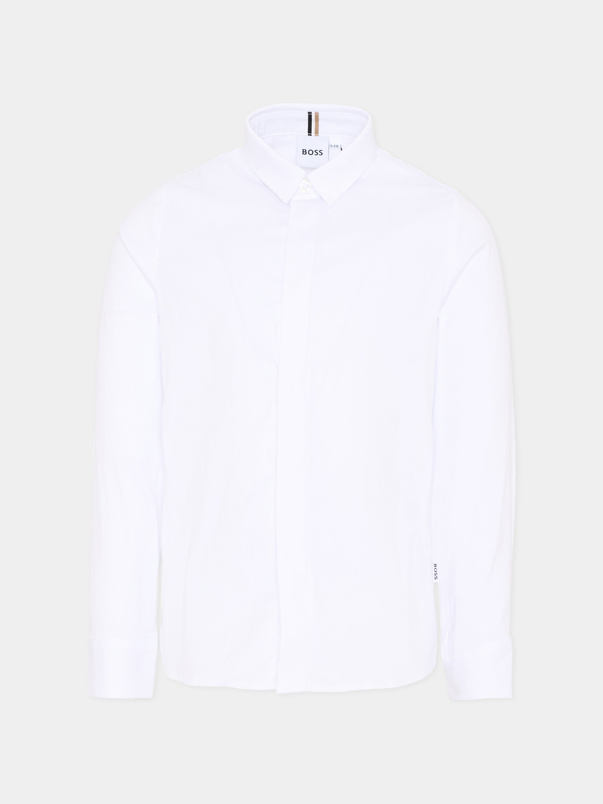 Camicia bianca per bambino,Boss,J52944 10P
