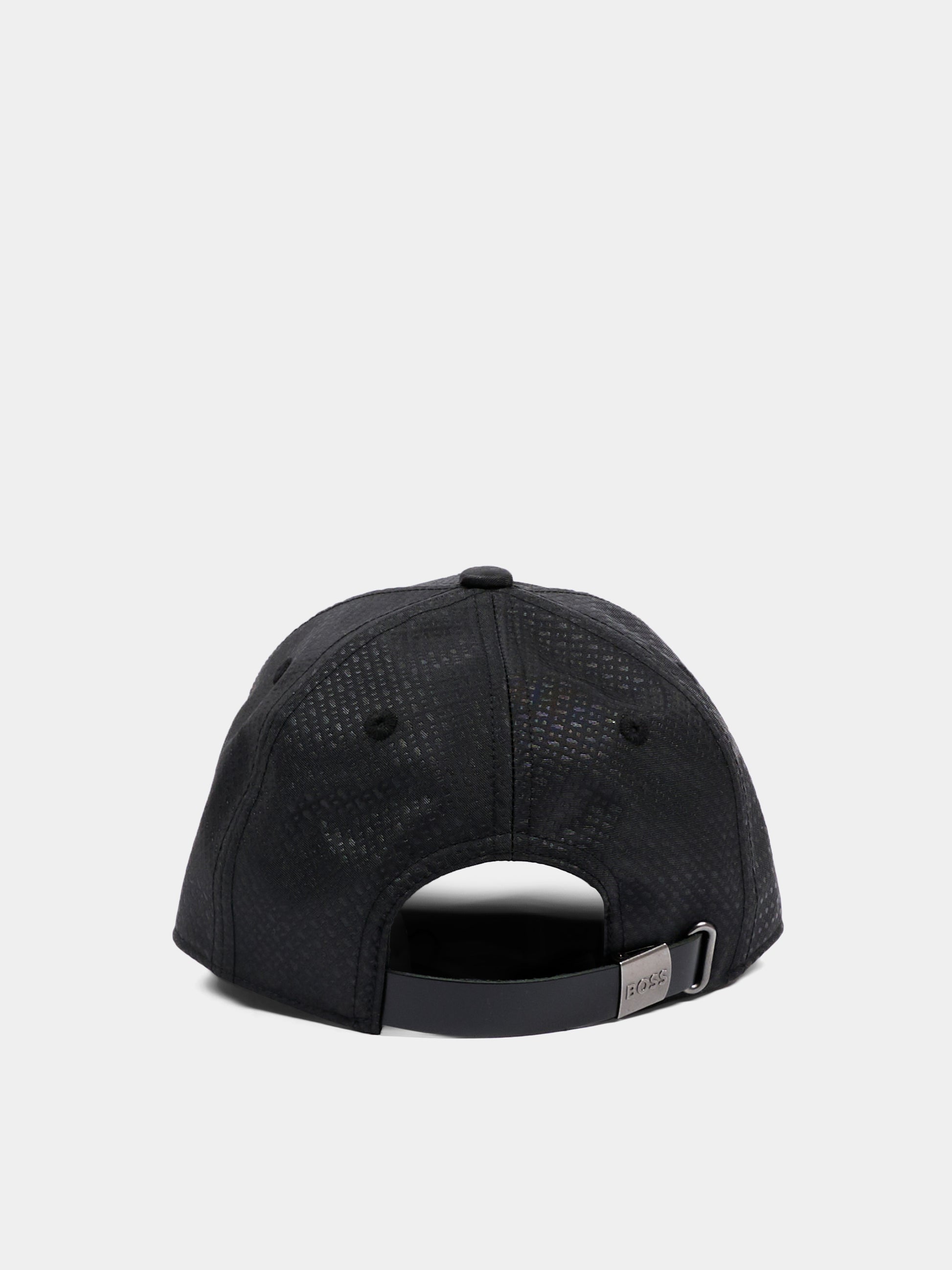 Cappello con visiera nero per bambino con logo,Boss,J53121 09B