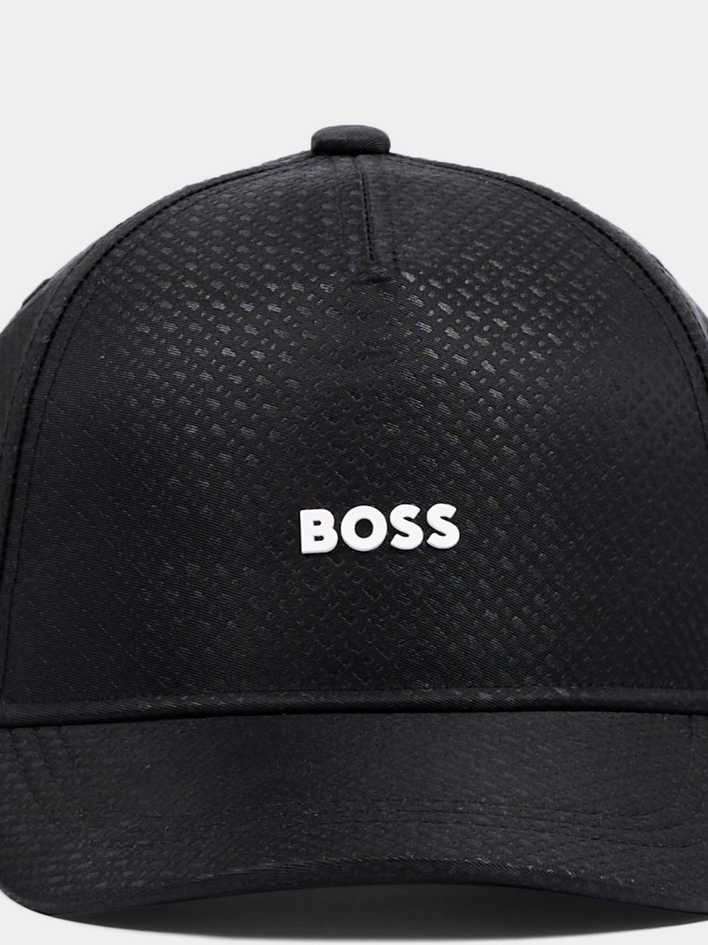 Cappello con visiera nero per bambino con logo,Boss,J53121 09B
