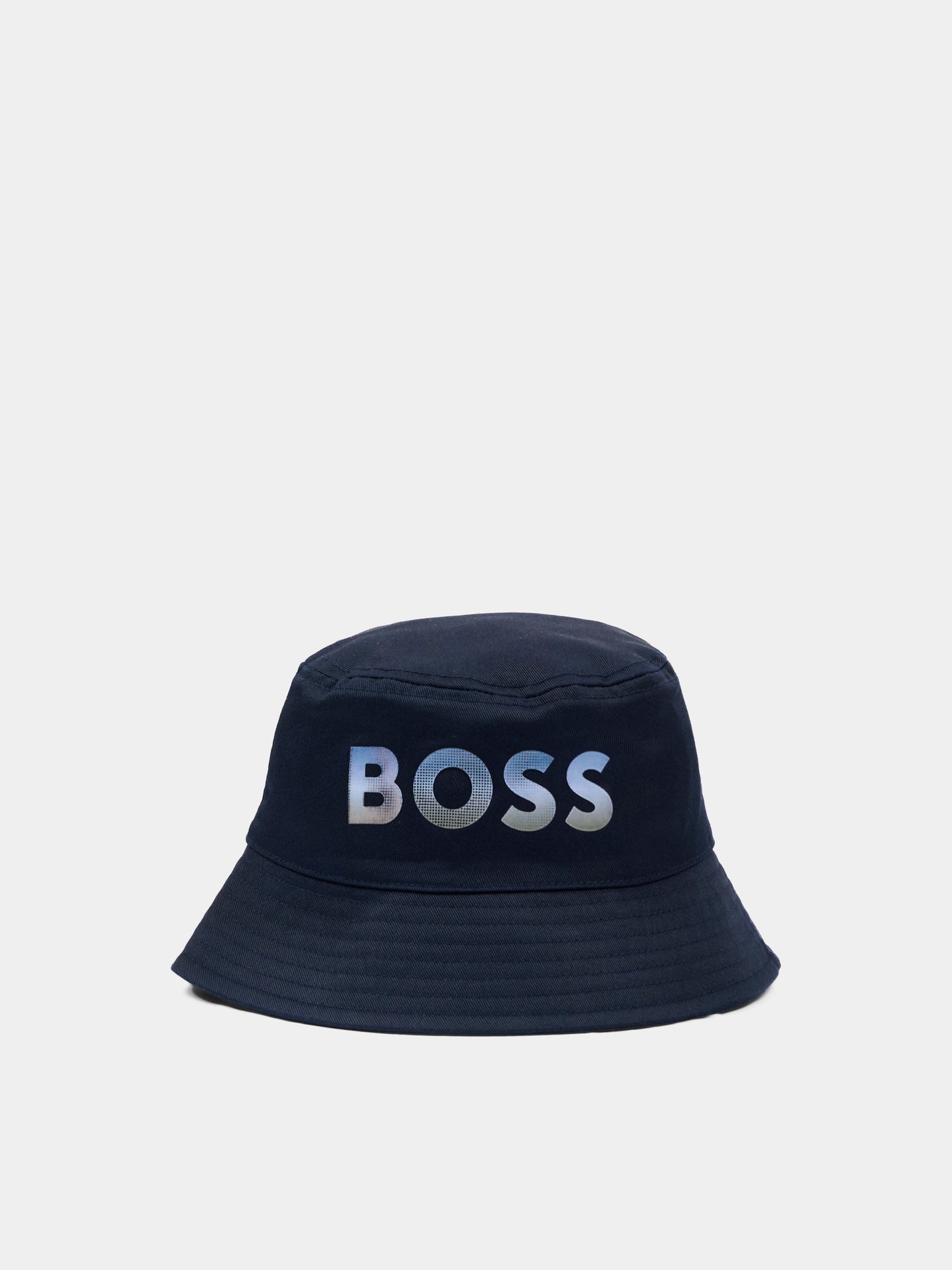 Cloche blu per neonato con logo,Boss,J53145 849
