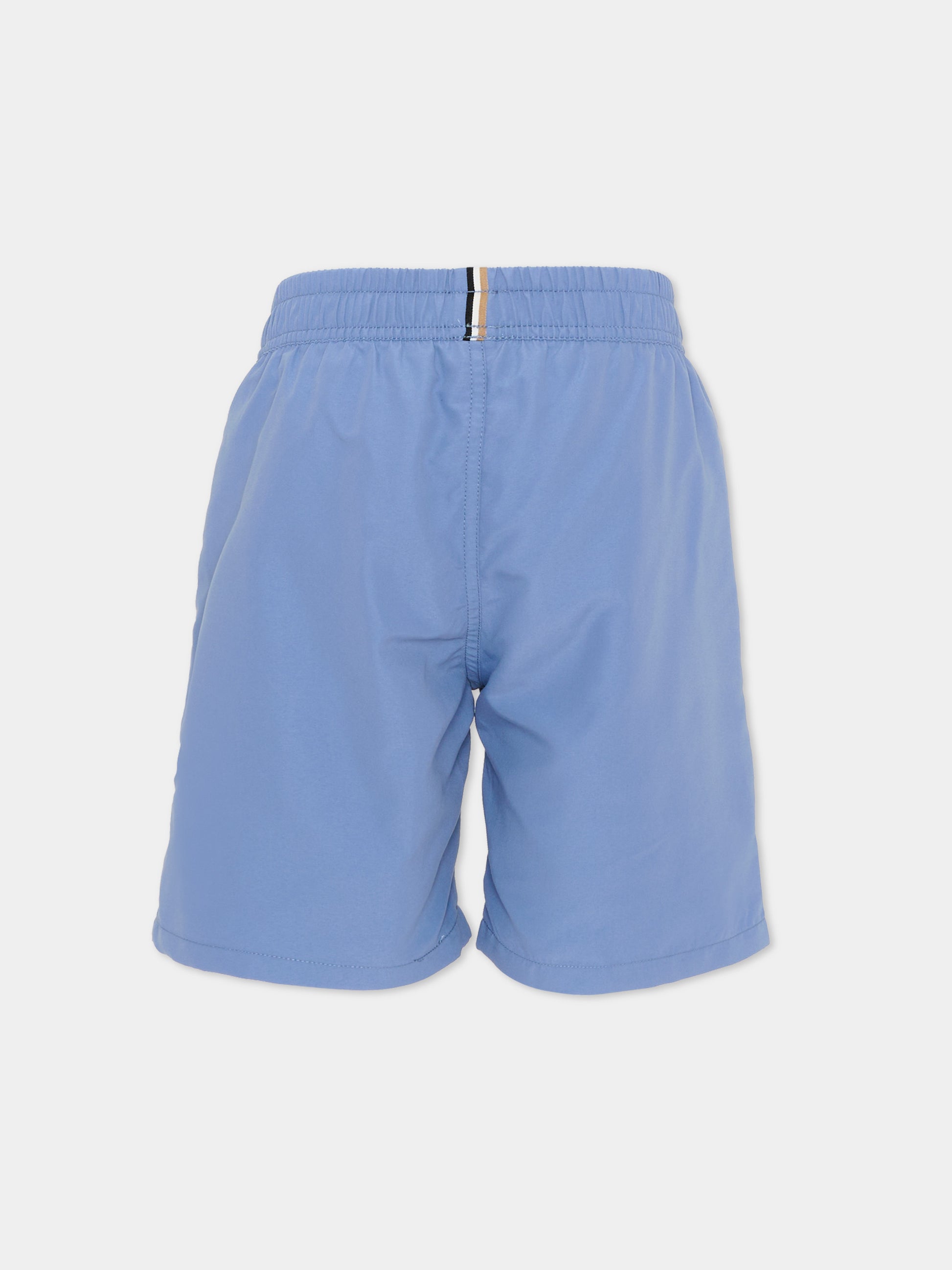 Boxer mare celeste per bambino logo,Boss,J53171 881