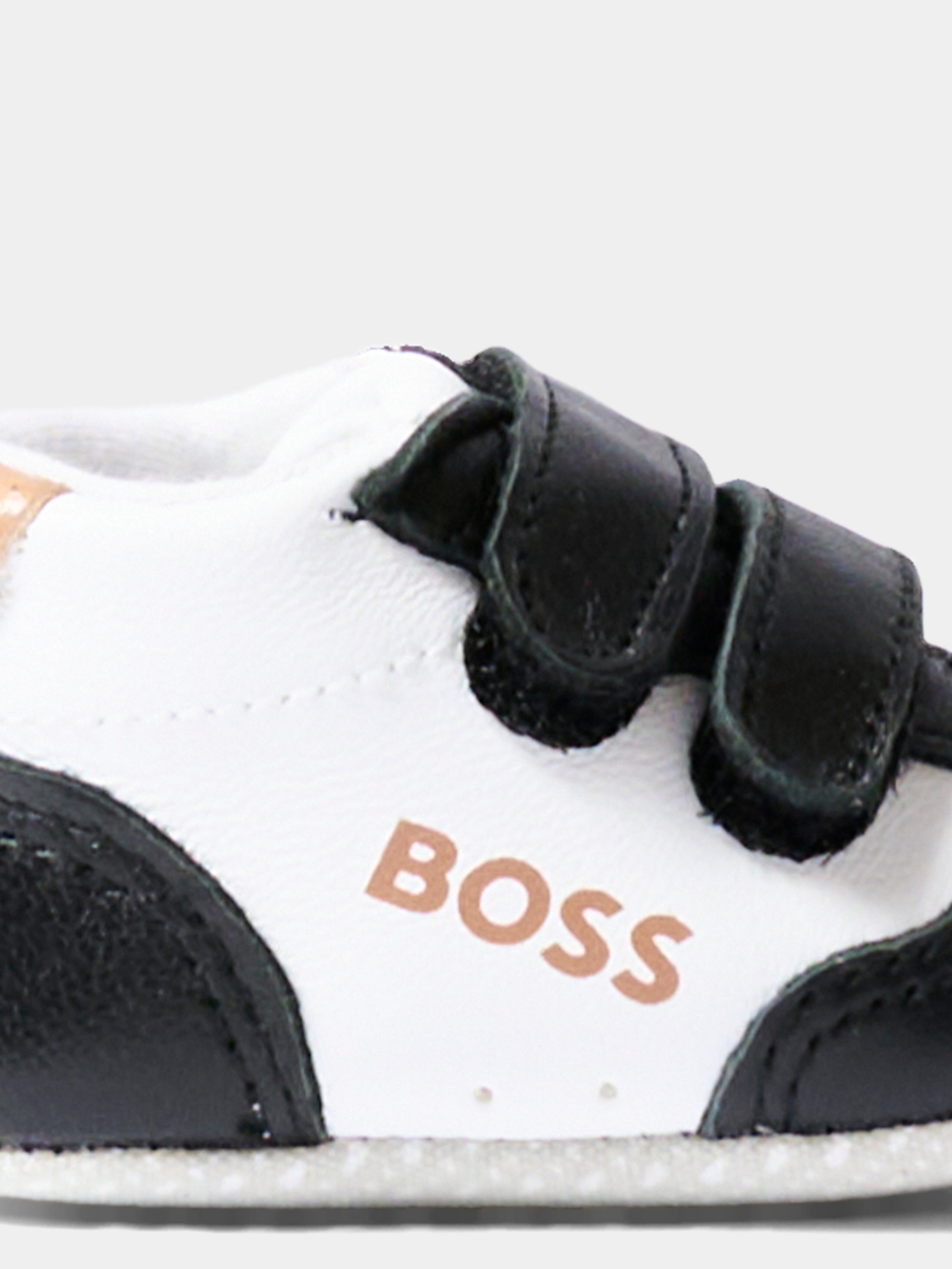 Sneakers nere per neonato con logo,Boss,J53243 09B