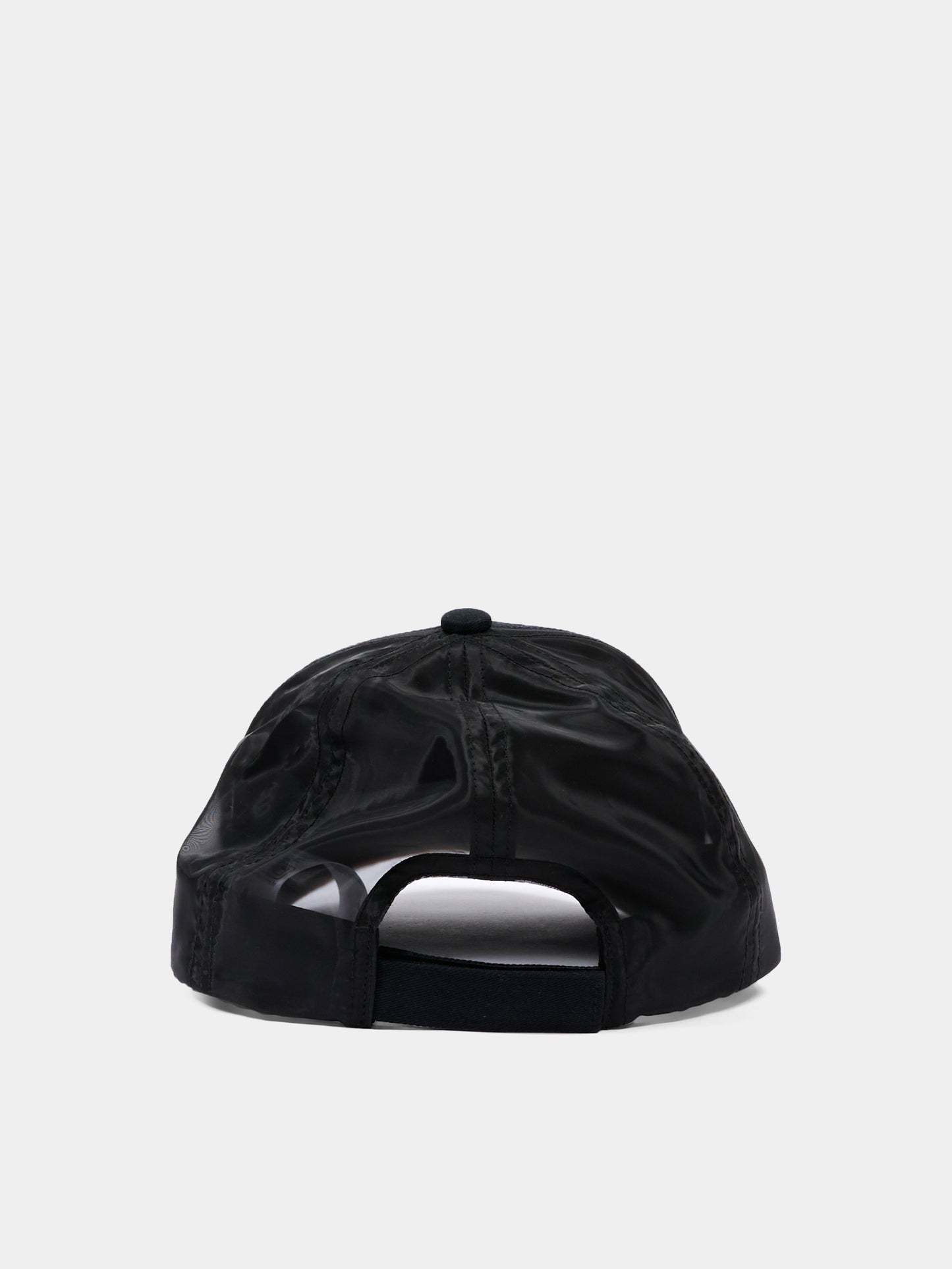 Cappello con visiera nero per bambina con logo,Dkny,D62642 09B