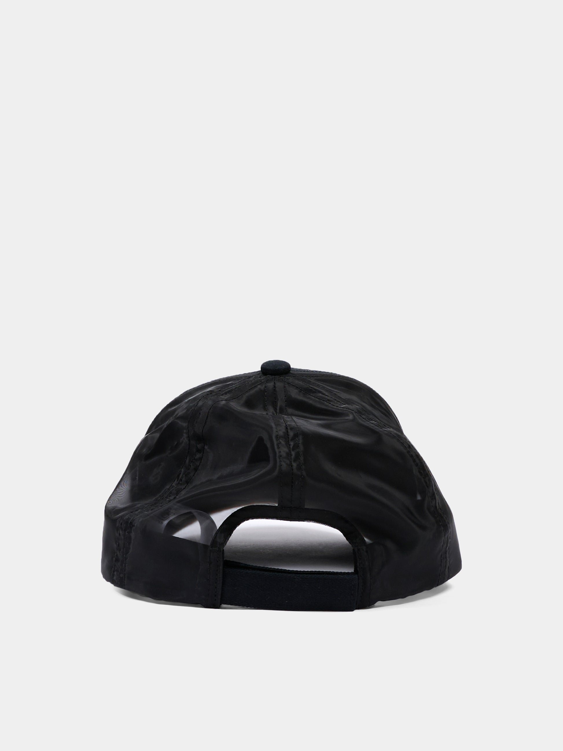 Cappello con visiera nero per bambina con logo,Dkny,D62642 09B