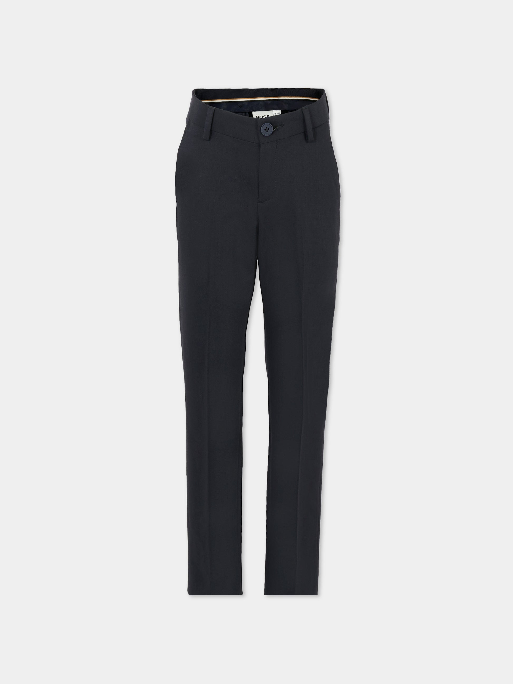 Pantaloni blu per bambino,Boss,J51143 862