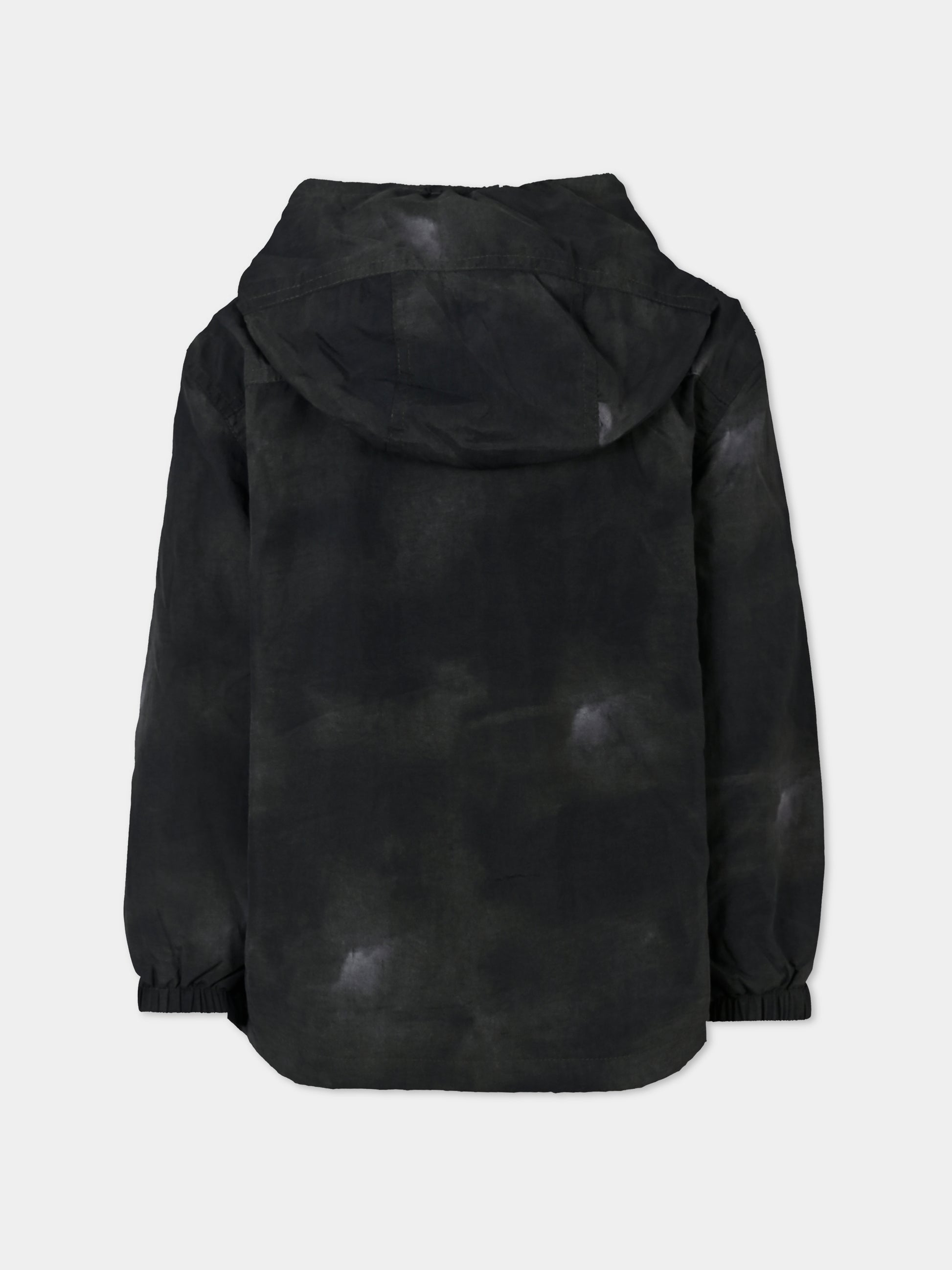 Giacca a vento nera per bambino con smile,Marc Jacobs,W60298 09B