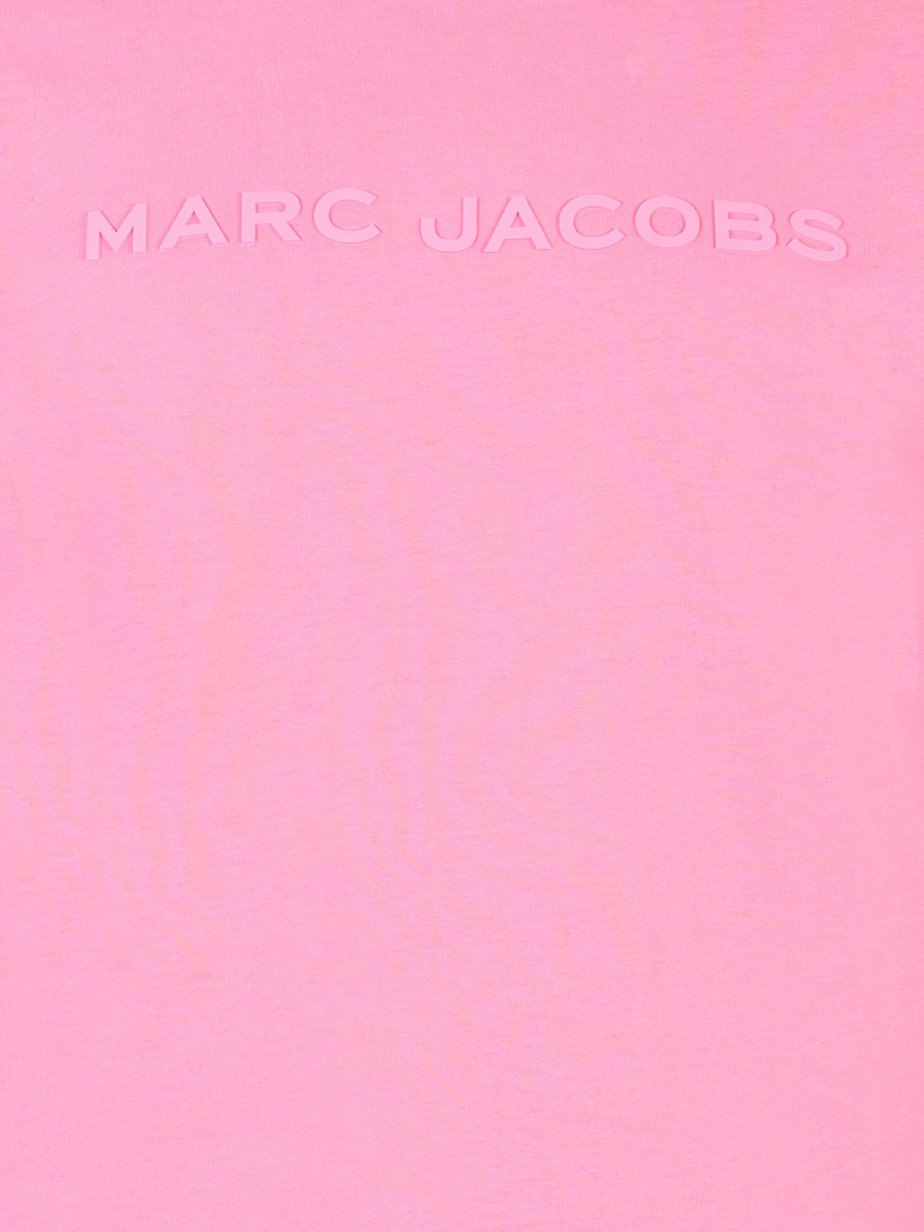 T-shirt rosa per bambina con logo,Marc Jacobs,W60322 490