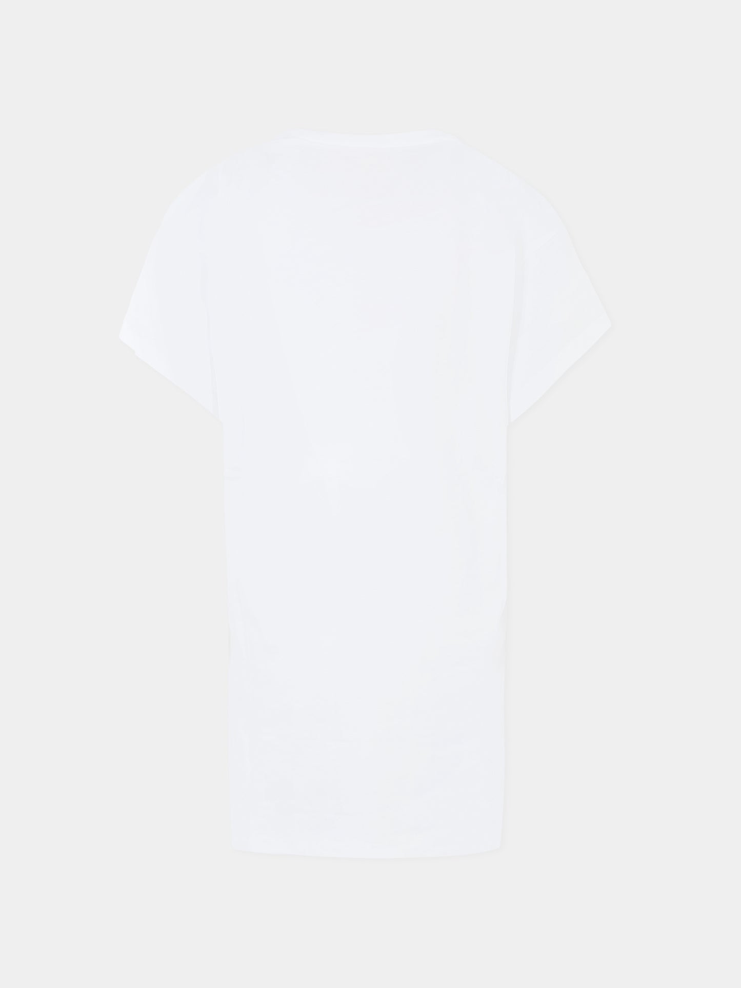 Vestito bianco per bambina con logo,Diesel,J02285 0CATM K100