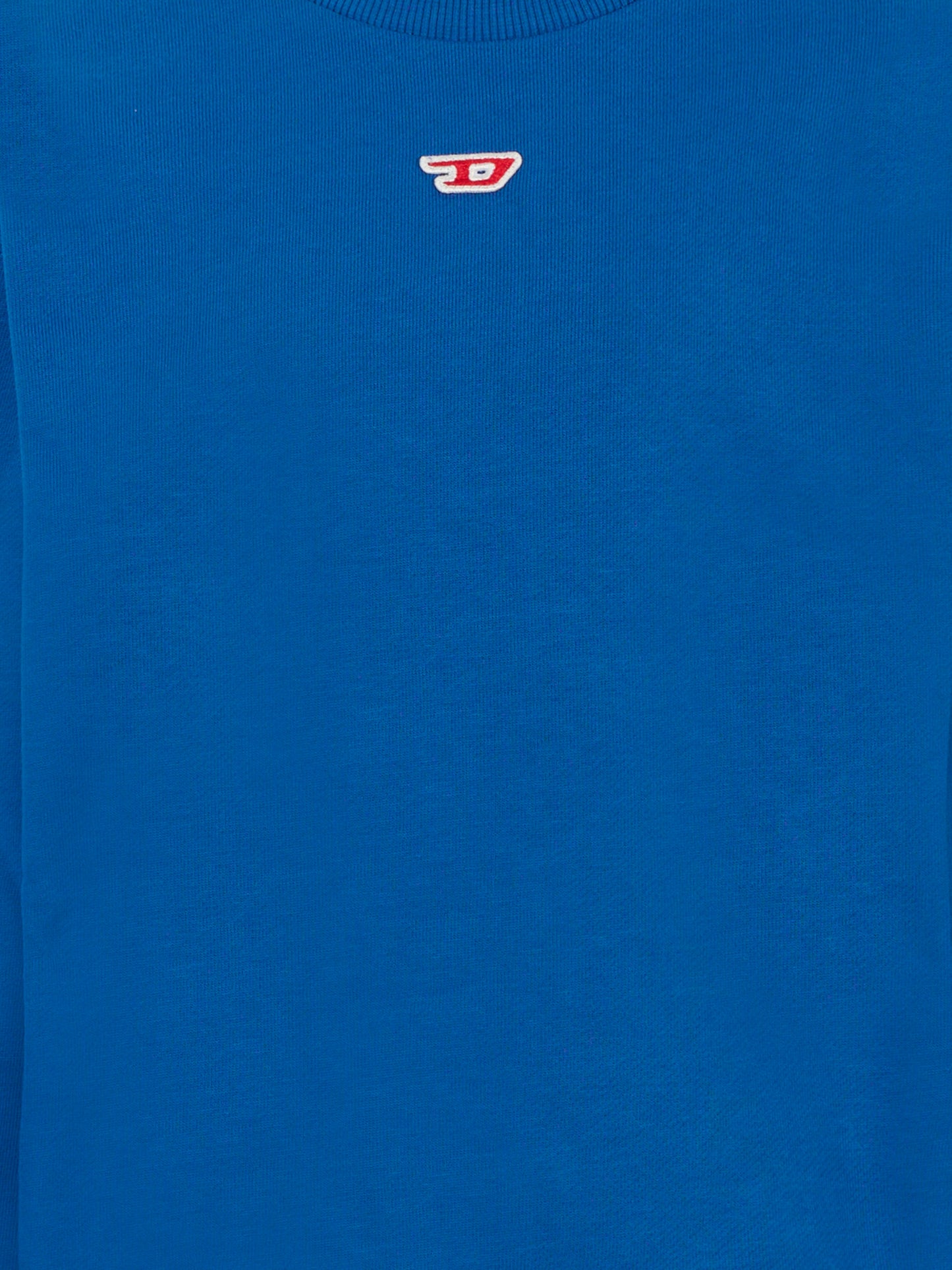 Felpa azzurra per bambino con patch,Diesel,J02234 0GEAD K823