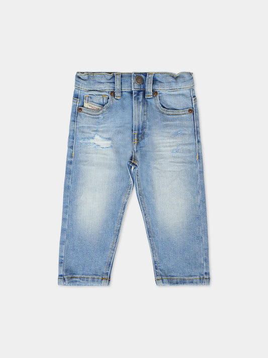 Jeans denim per neonato con logo,Diesel,K00238 KXBNY K01