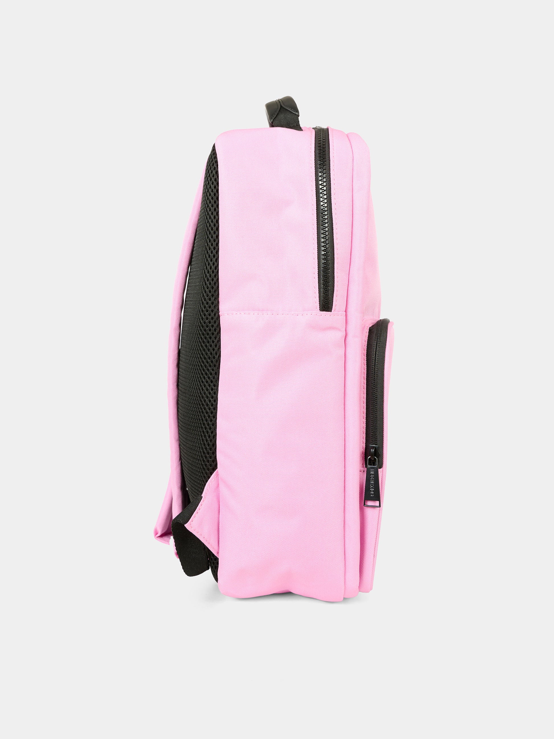 Zaino rosa per bambini con logo,Msgm Kids,S5MSJUBP197 MS003