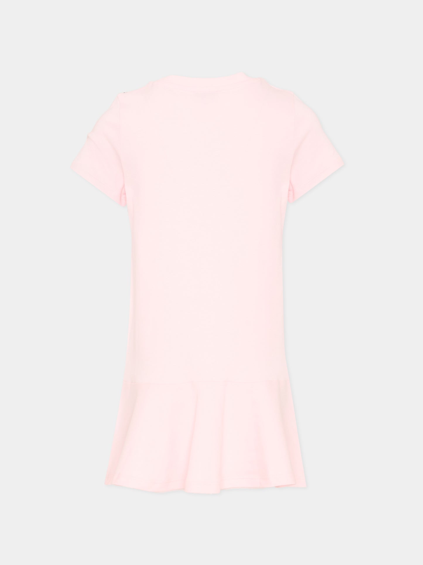 Vestito rosa per bambina con stampa borsa,Marc Jacobs,W60711 475