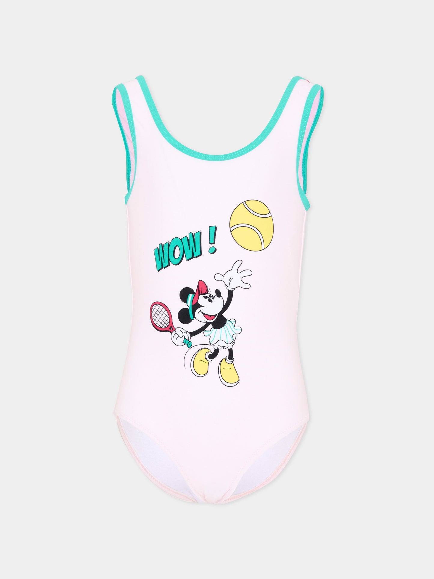 Costume intero rosa per bambina con Minnie,Marc Jacobs,W60756 475
