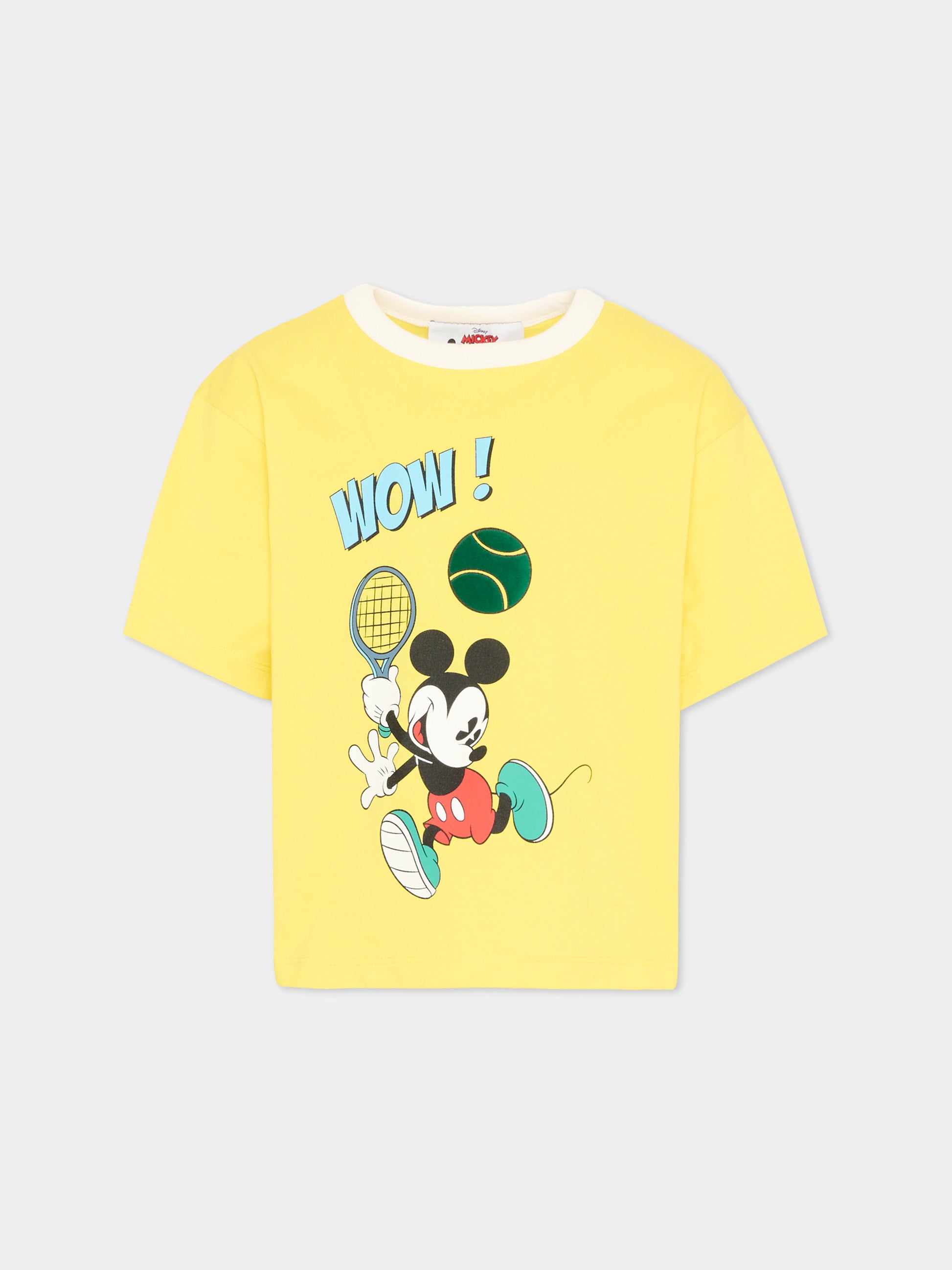 T-Shirt gialla Mickey Mouse per bambino,Marc Jacobs,W60767 538