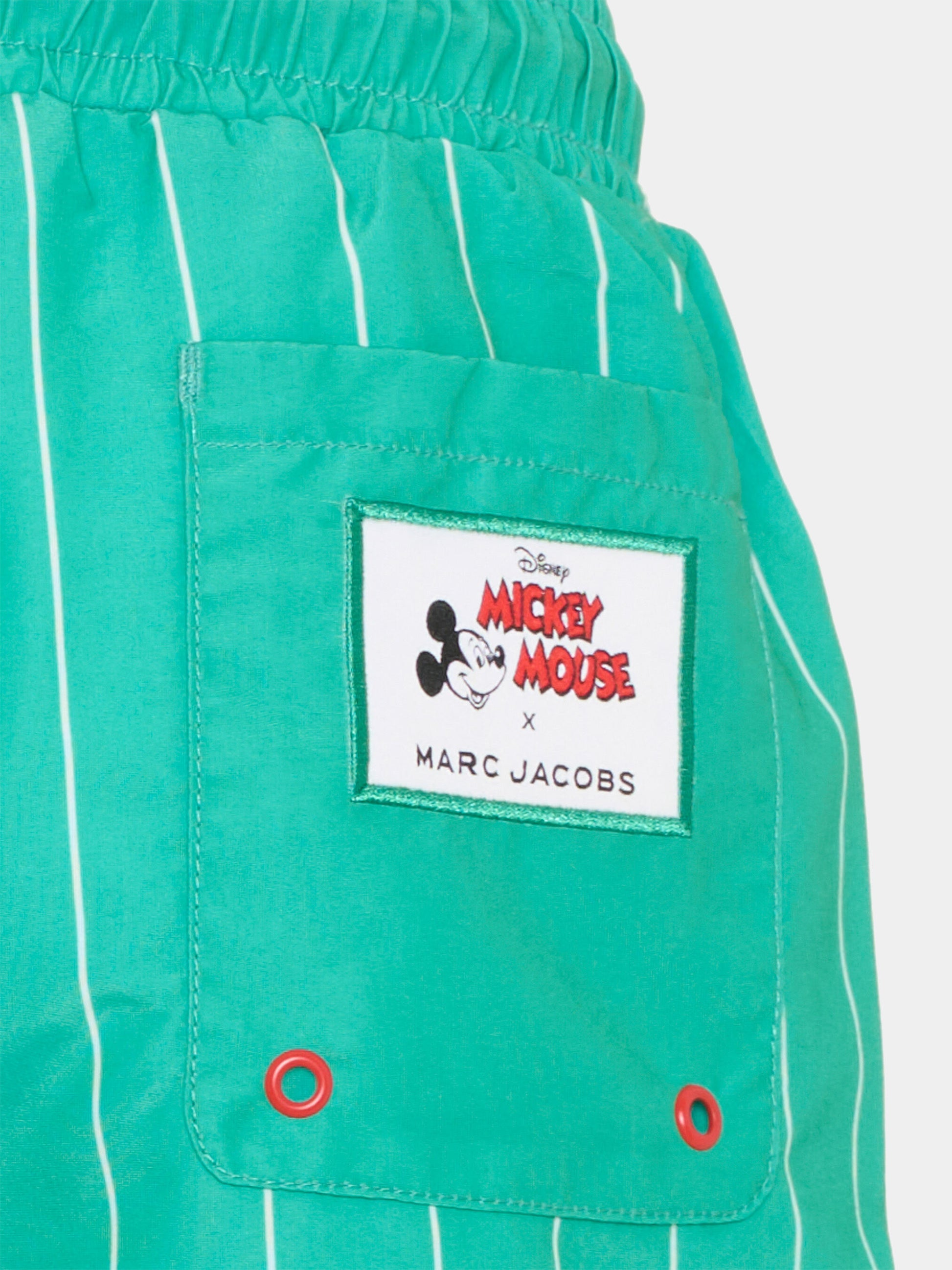 Boxer mare verde per bambino con Mickey Mouse,Marc Jacobs,W60799 73D