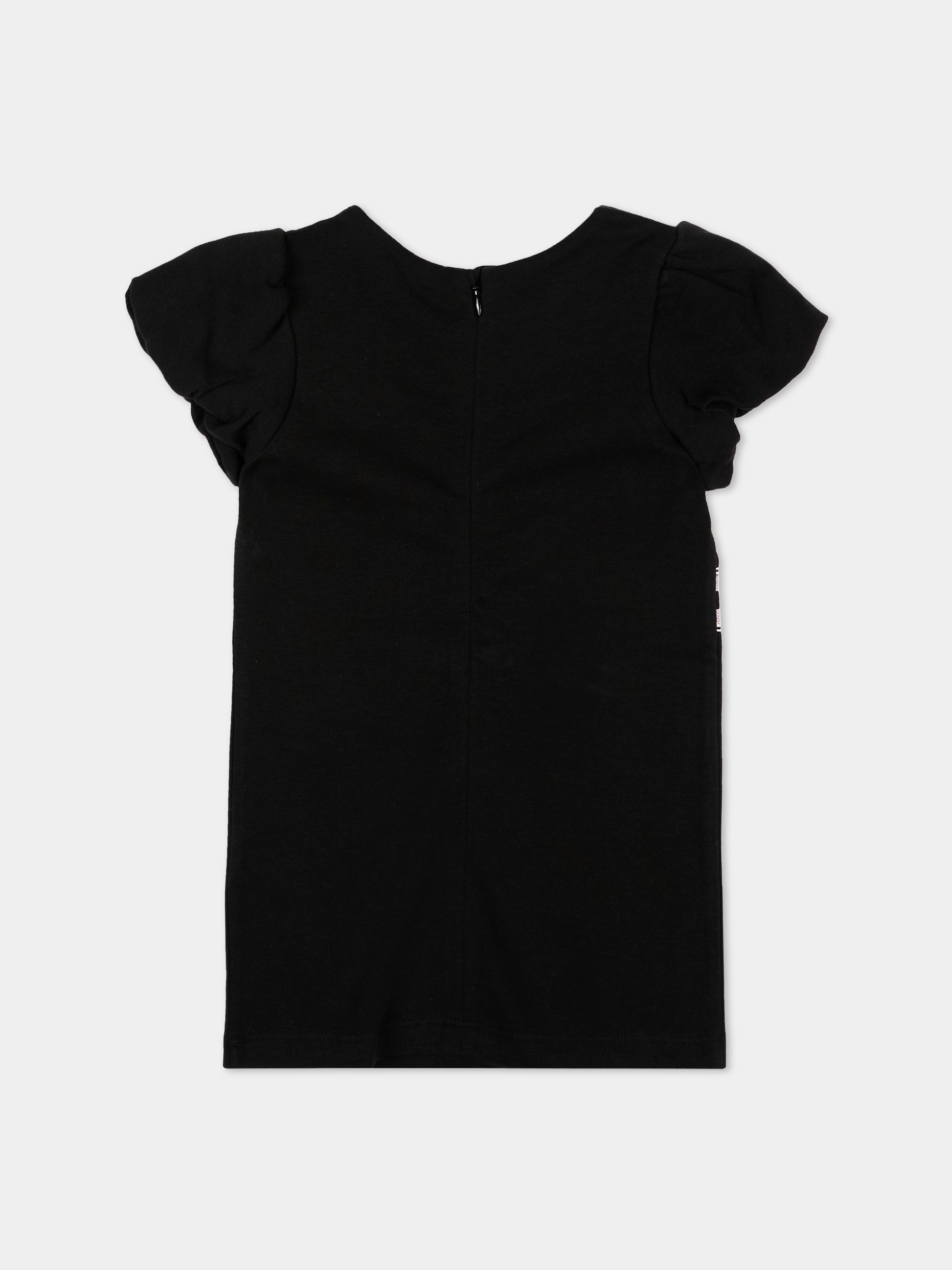 Vestito nero per neonata con stampa borsa,Marc Jacobs,W60809 09B