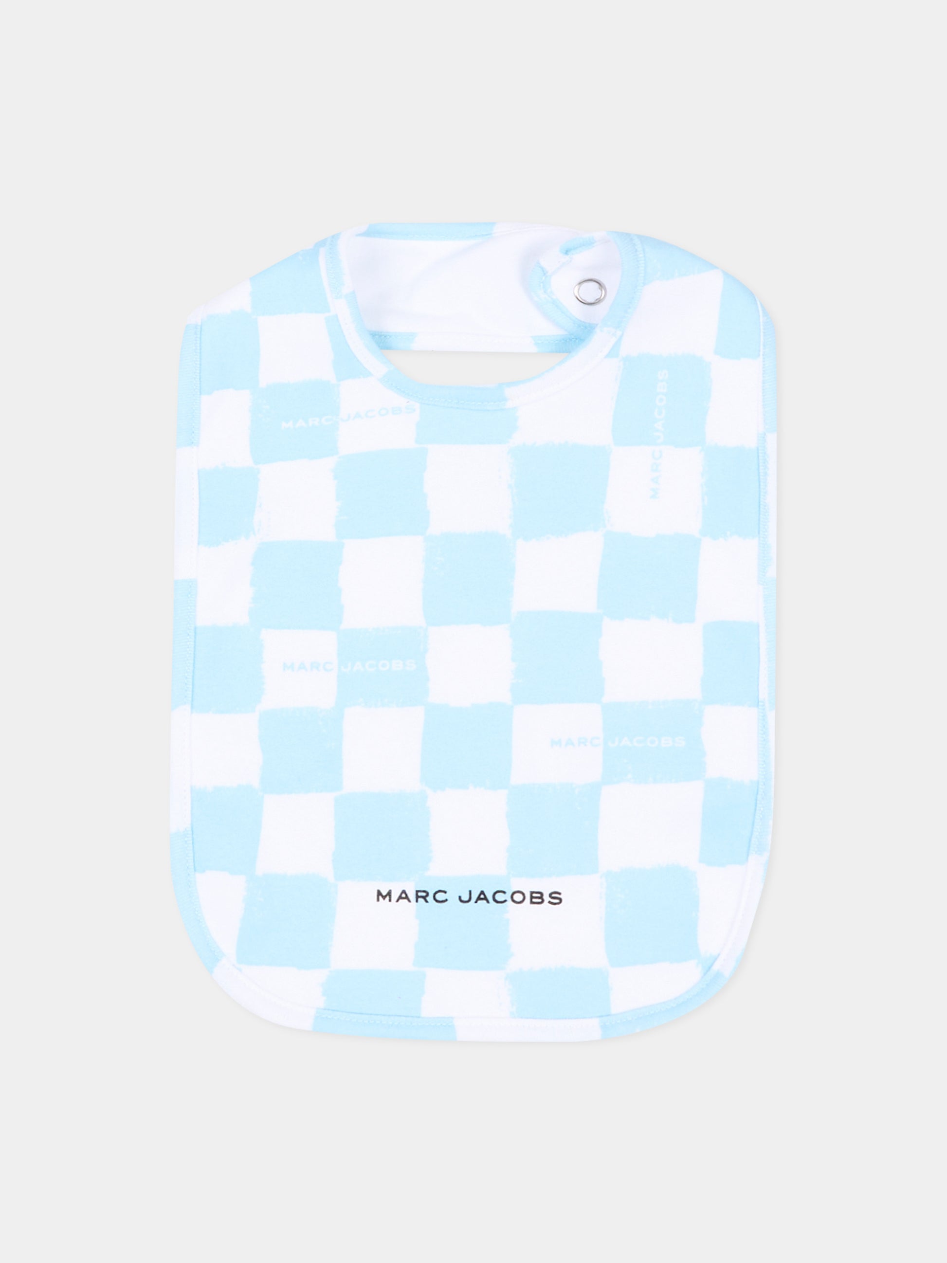 Set tutina celeste per neonato con logo,Marc Jacobs,W60814 77B