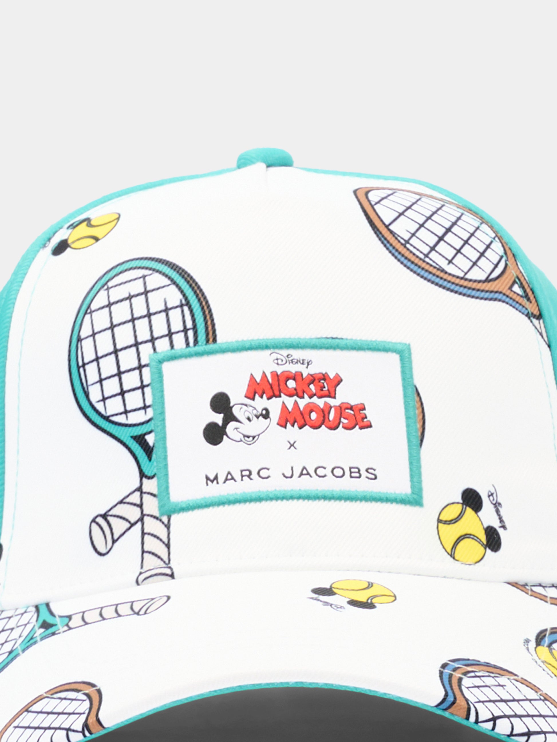 Cappello verde per bambino con  Mickey Mouse,Marc Jacobs,W60842 73D