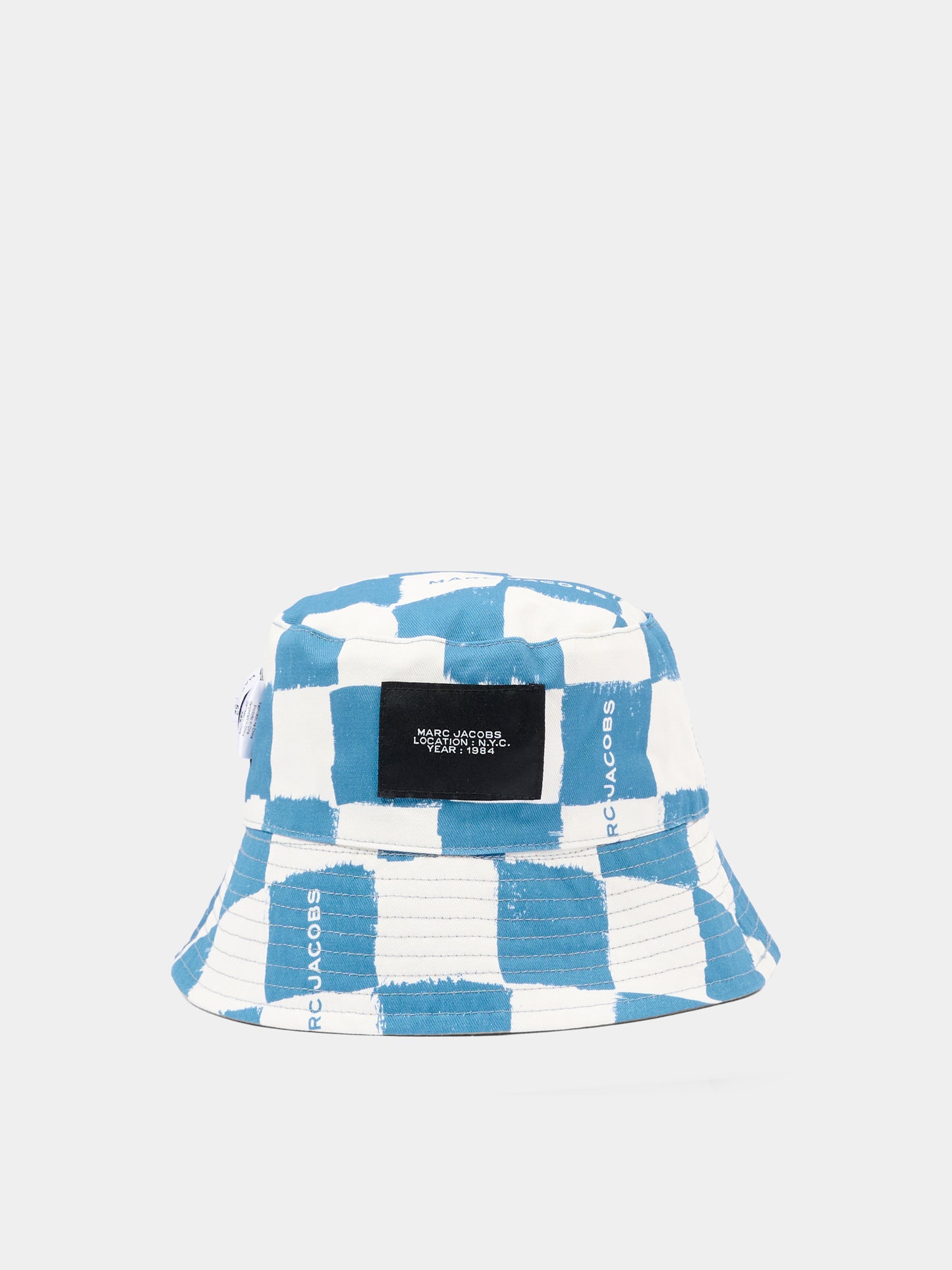 Cloche reversibile marrone per bambino con logo,Marc Jacobs,W60845 126